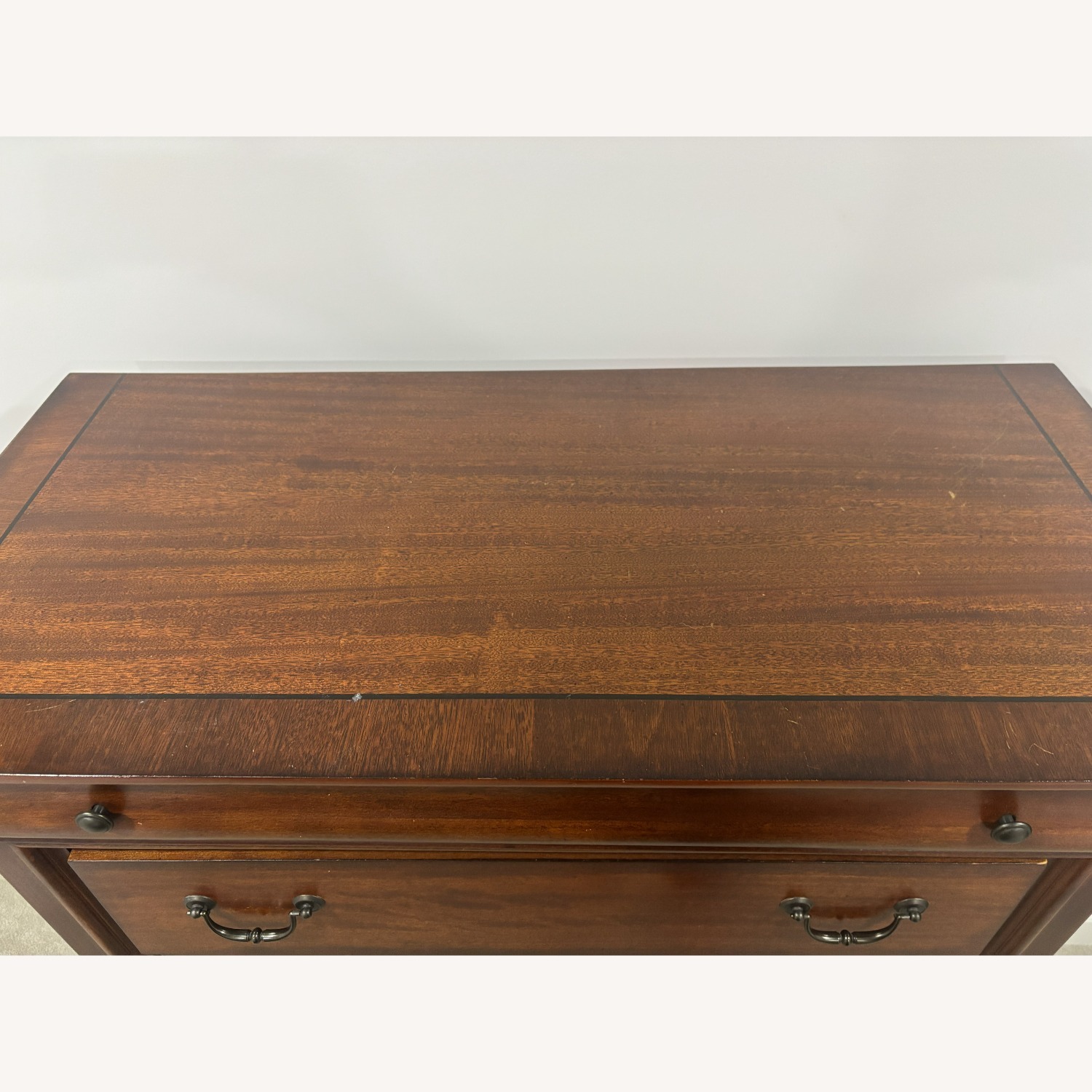 Raymour & Flanigan Dark Brown Wood Dresser - image-3