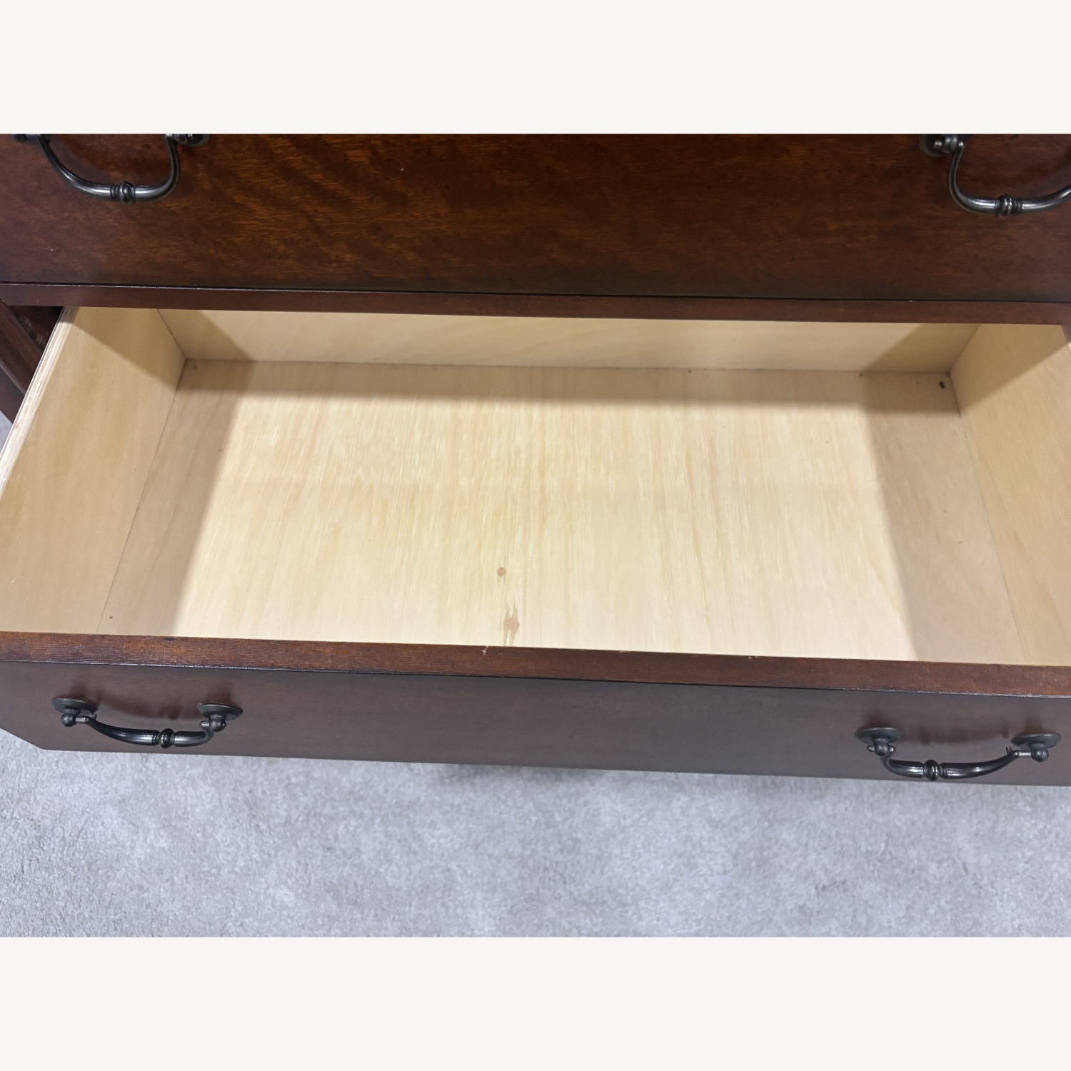 Raymour & Flanigan Dark Brown Wood Dresser - image-4