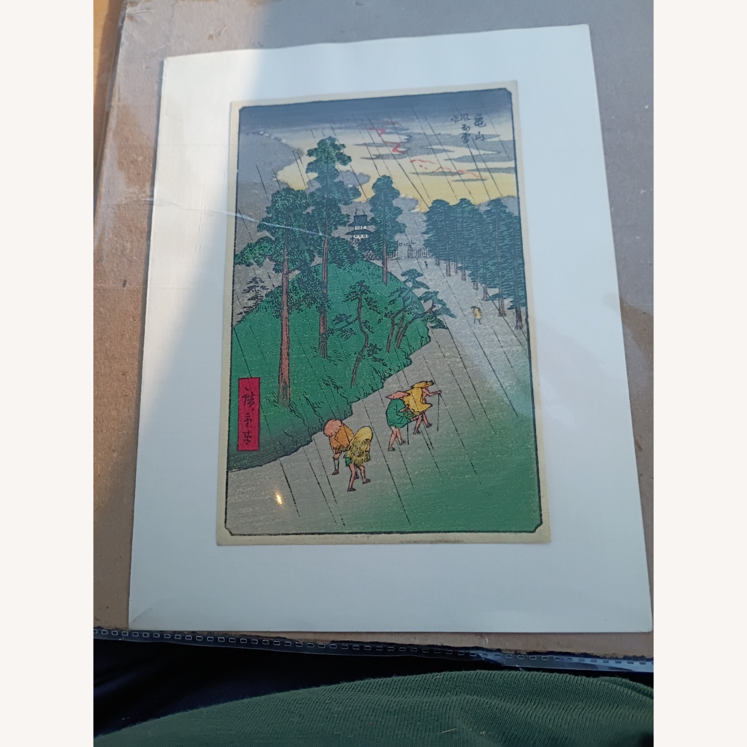 Famous Wood Block Rain Scene - image-2