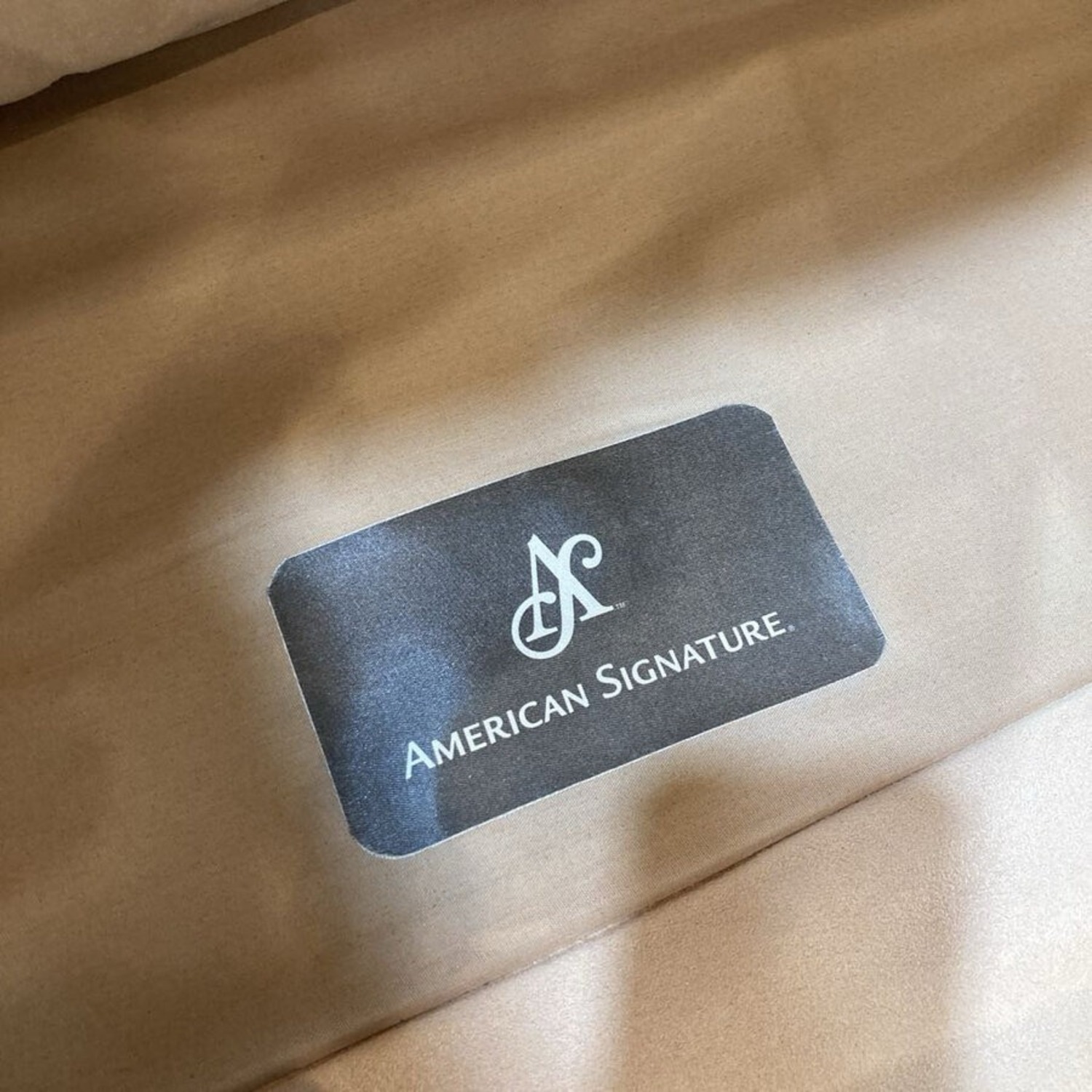 Oversized Flared Cube Microfiber Chair - image-9