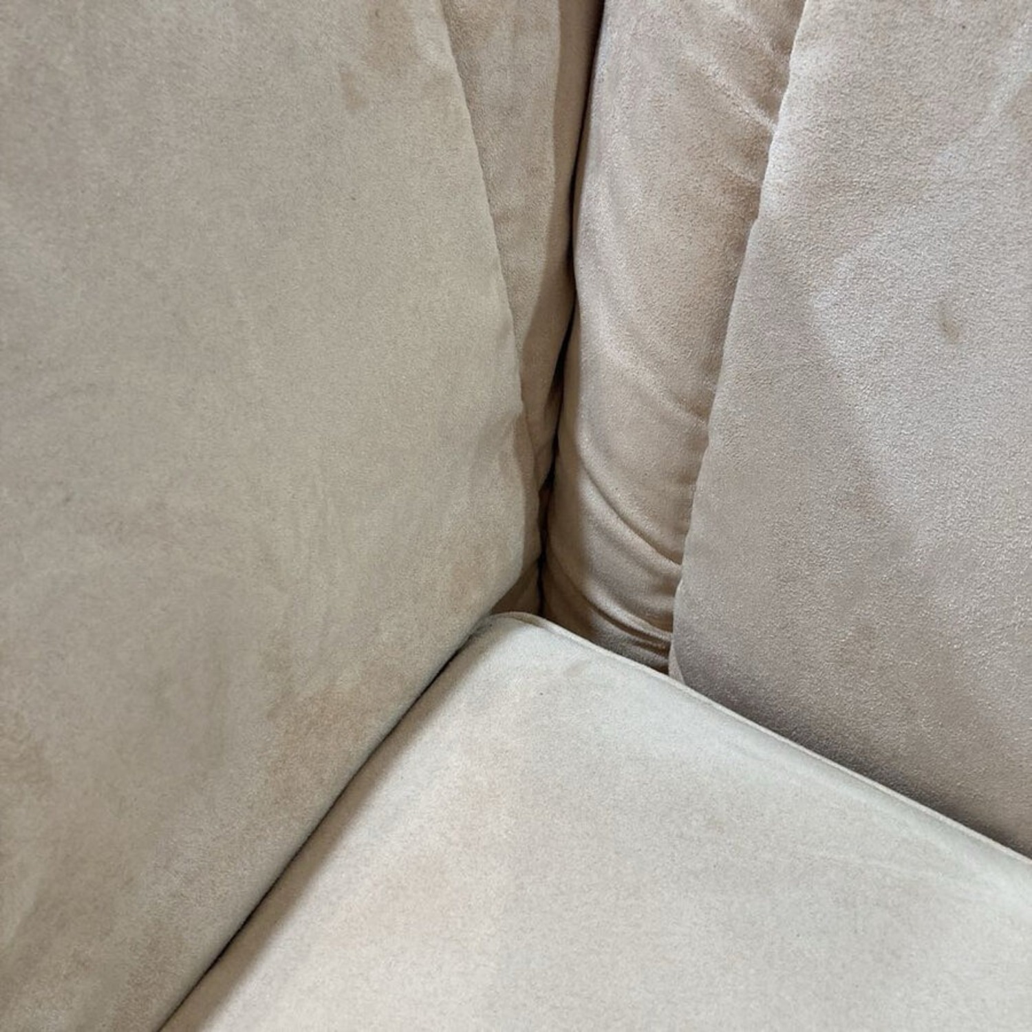 Oversized Flared Cube Microfiber Chair - image-7