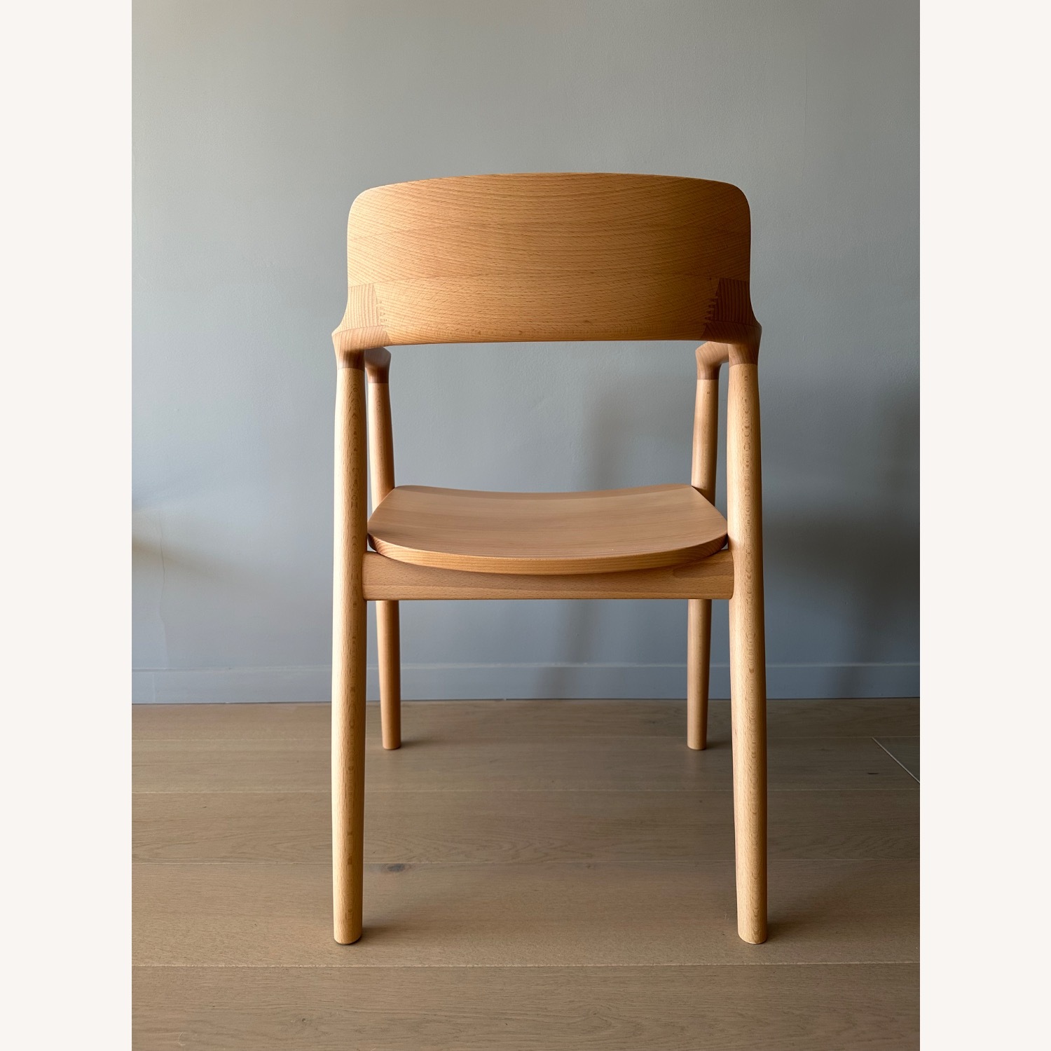 Natural Wood Dining Chairs - image-2