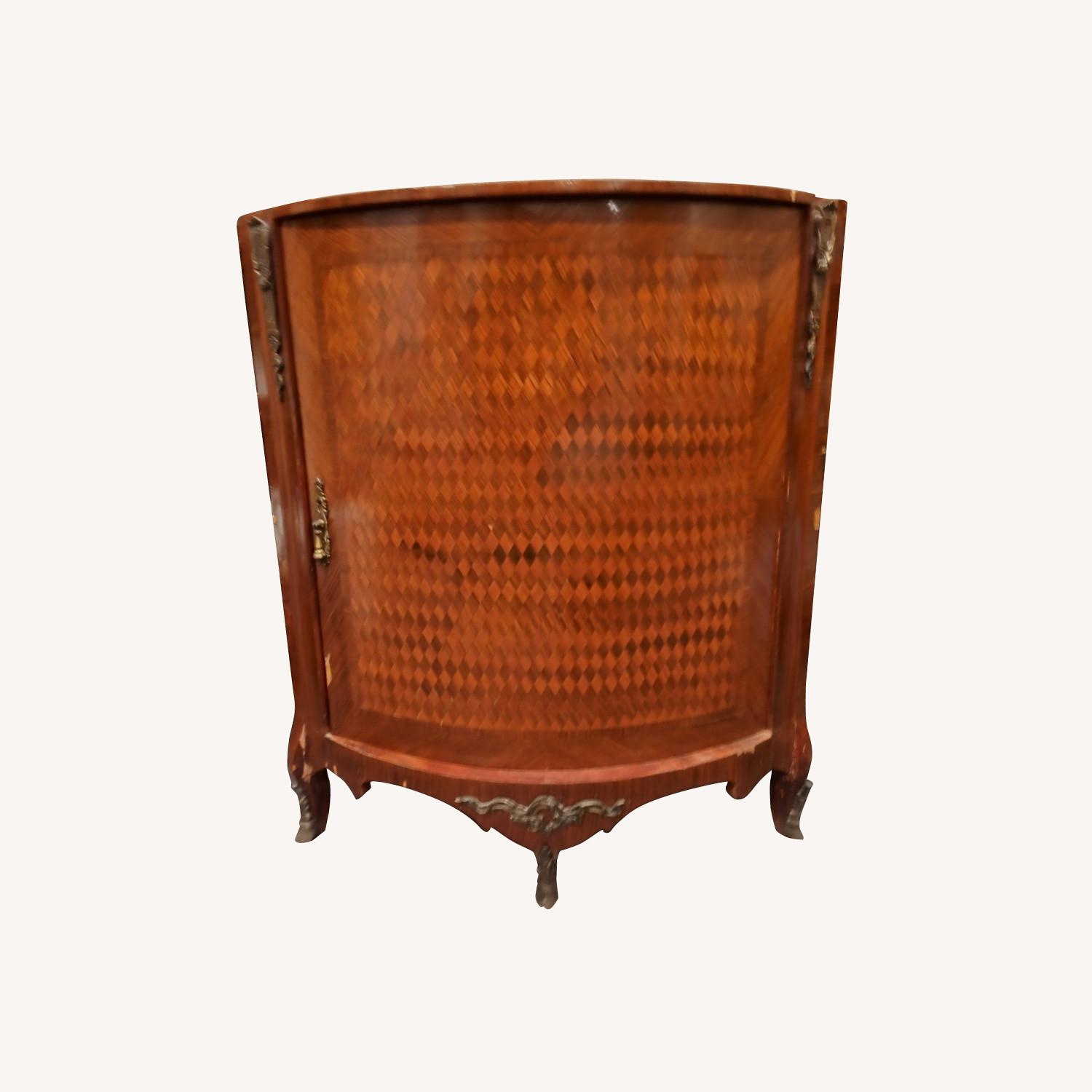 Antique Wood Sideboard - image-0