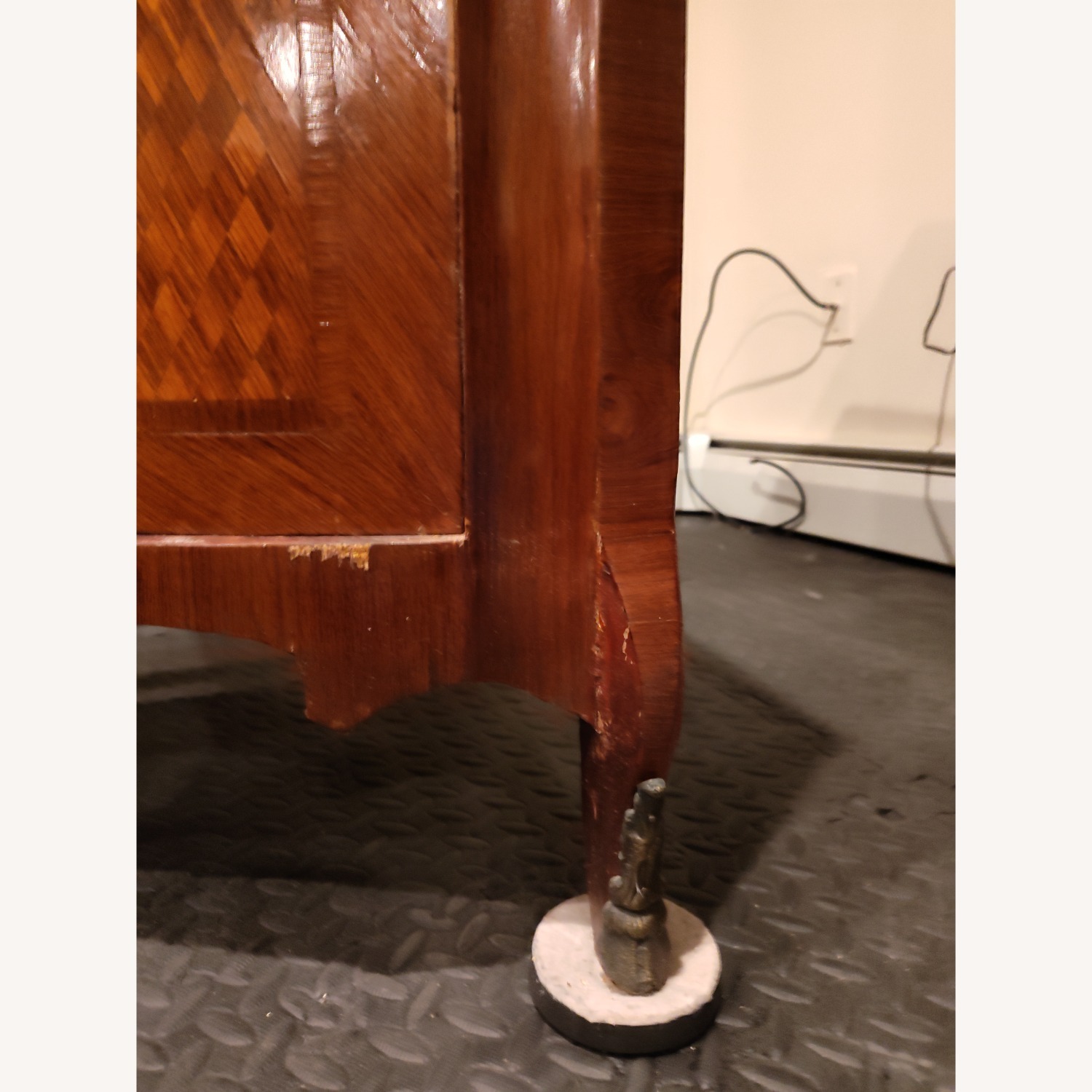 Antique Wood Sideboard - image-9