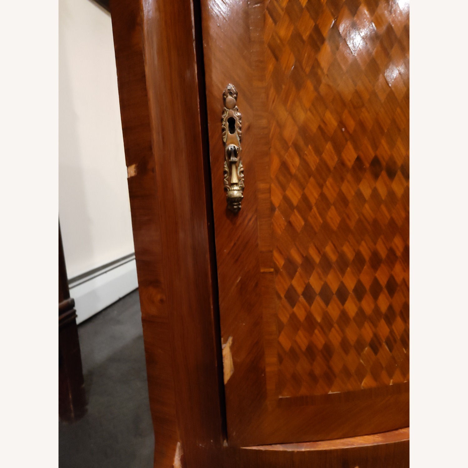 Antique Wood Sideboard - image-4