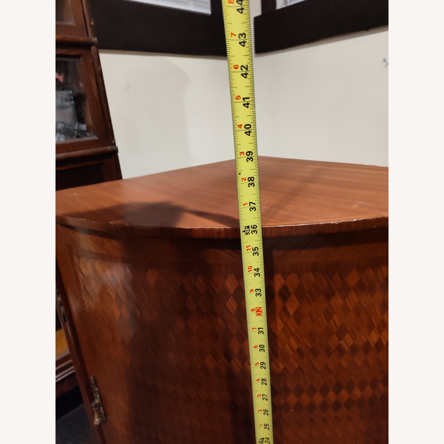 Antique Wood Sideboard - image-14