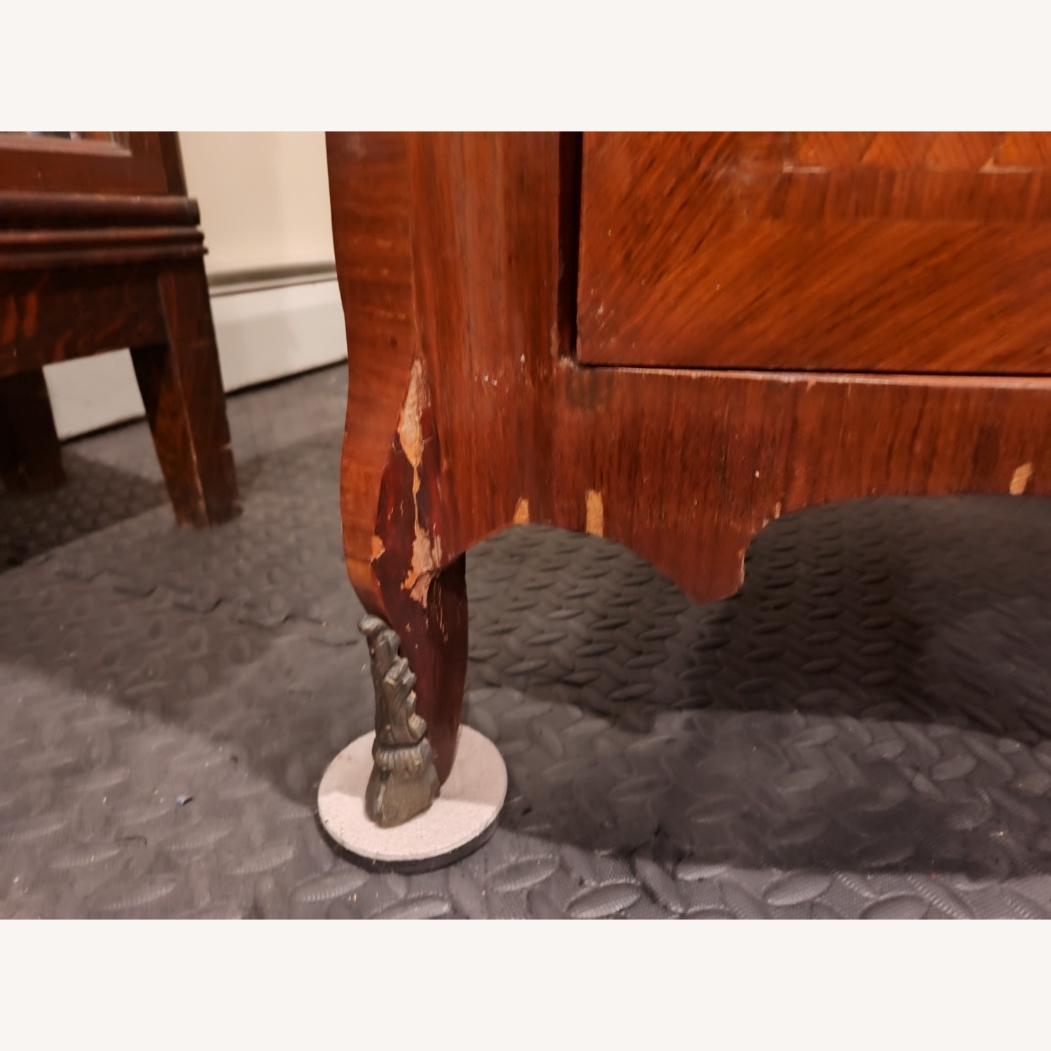 Antique Wood Sideboard - image-11