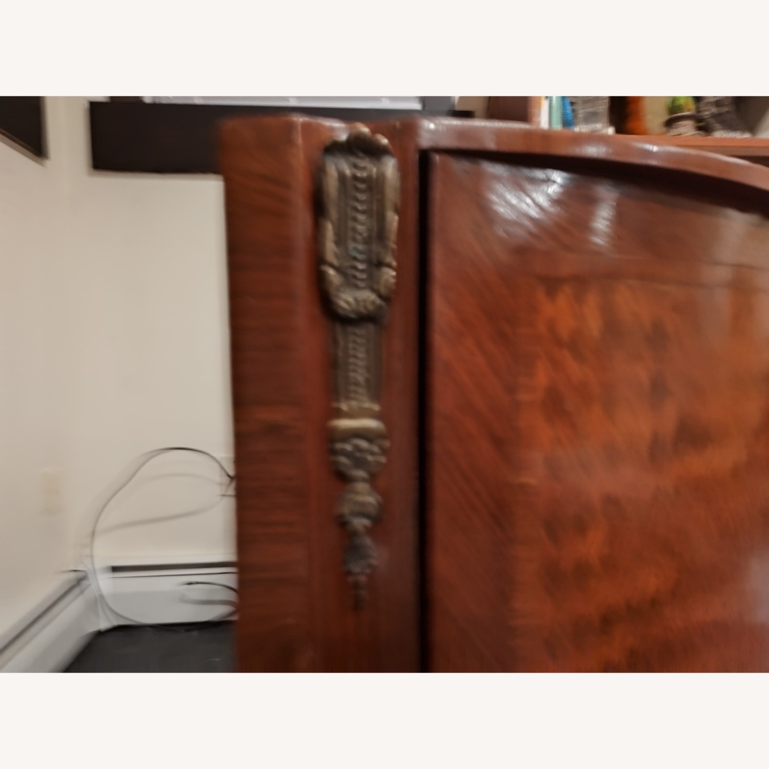 Antique Wood Sideboard - image-7