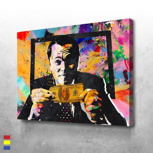 Used Wolf of Wall Street "Invincible" Canvas Art  for sale on AptDeco