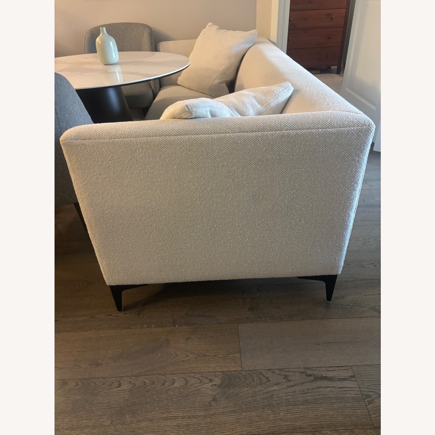 Room & Board Sterling White Fabric 3+ Seater Sofa - image-3