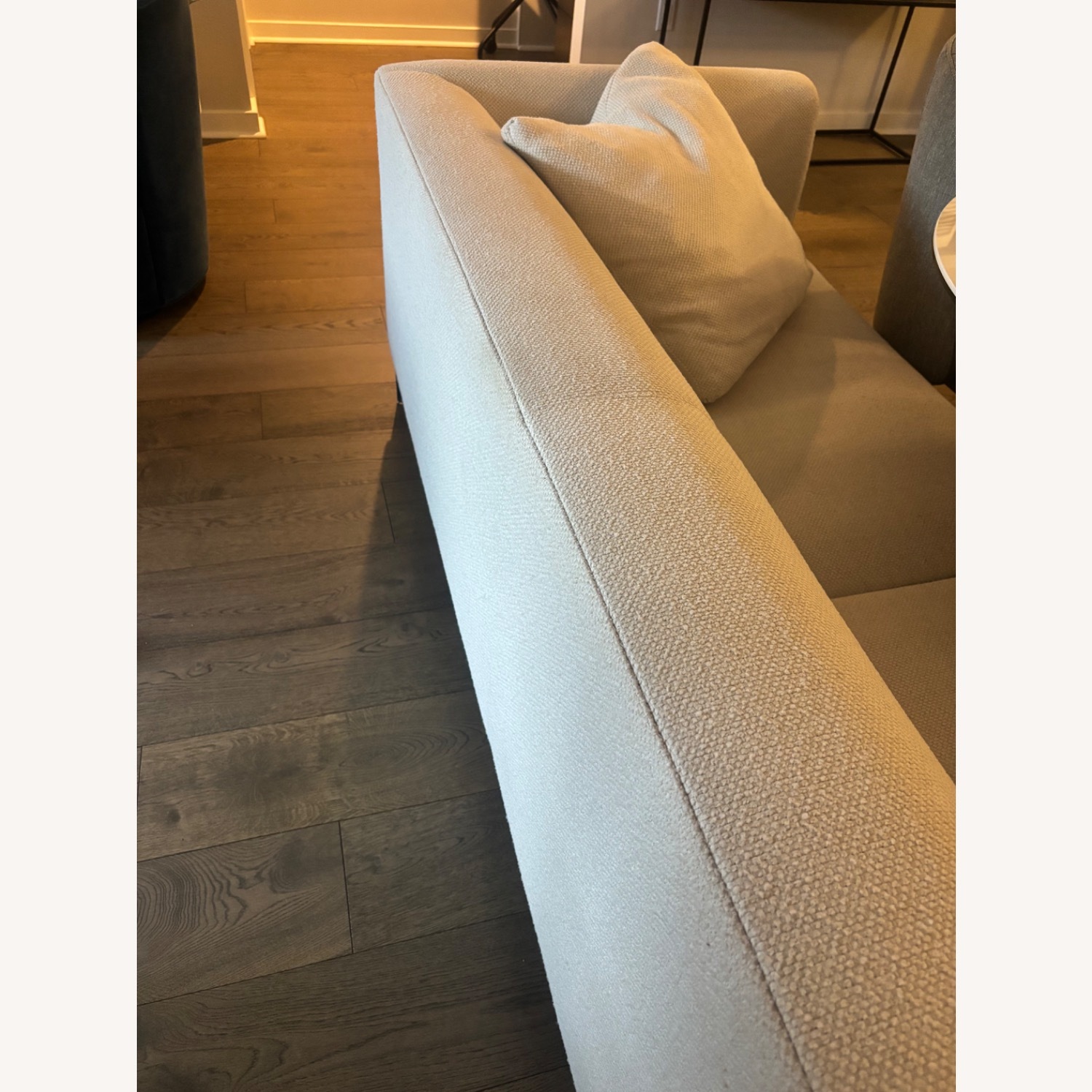 Room & Board Sterling White Fabric 3+ Seater Sofa - image-4