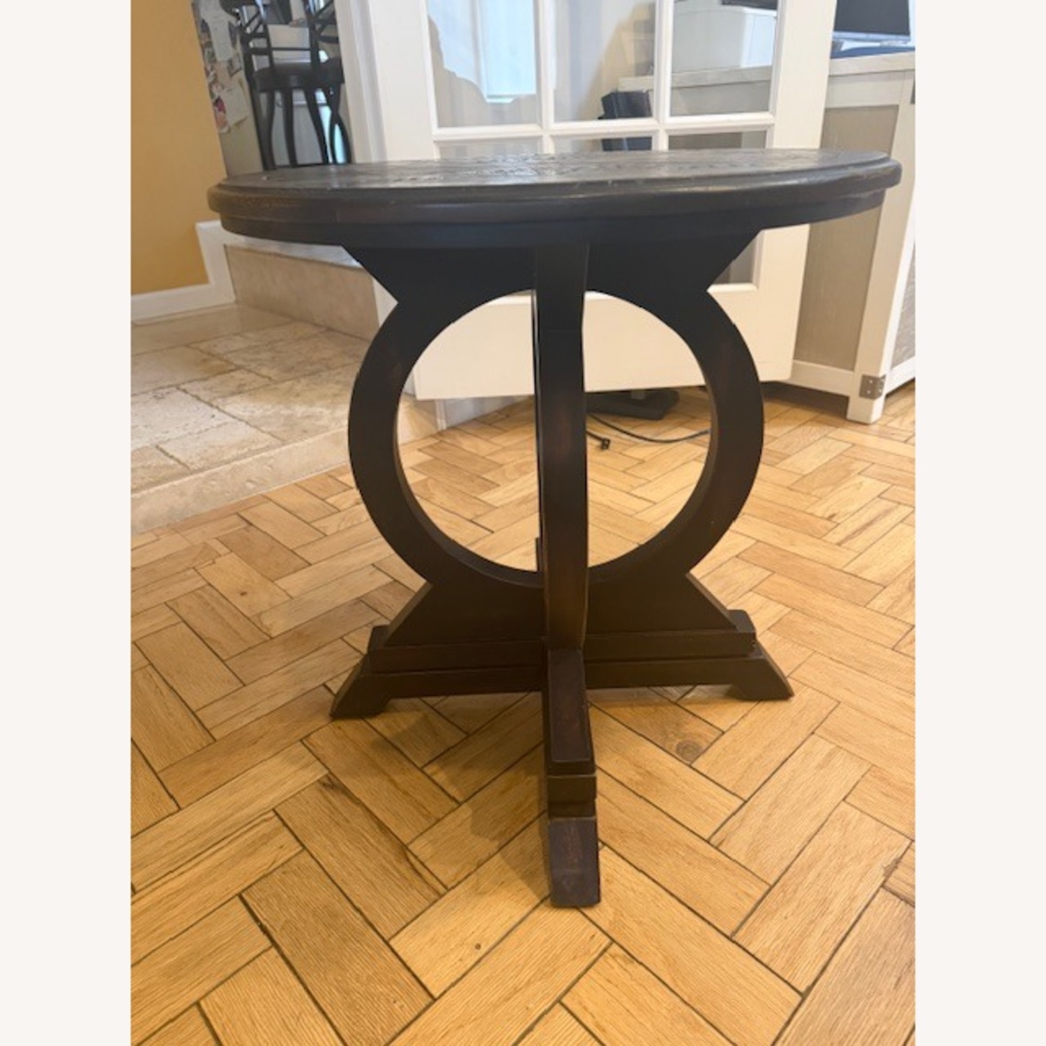 Uttermost Maiva Black Wood Side Table - image-4