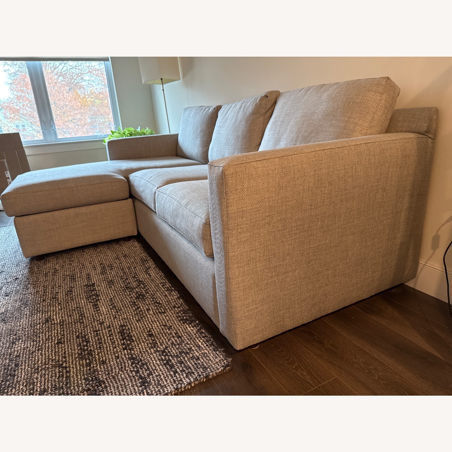 Crate & Barrel Barrett Reversible Sofa - image-3