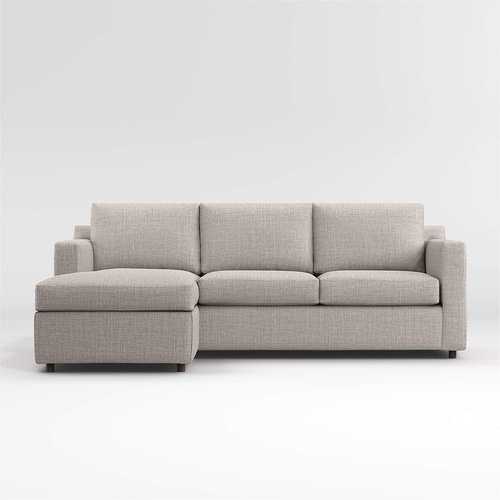 Used Crate & Barrel Barrett Reversible Sofa for sale on AptDeco