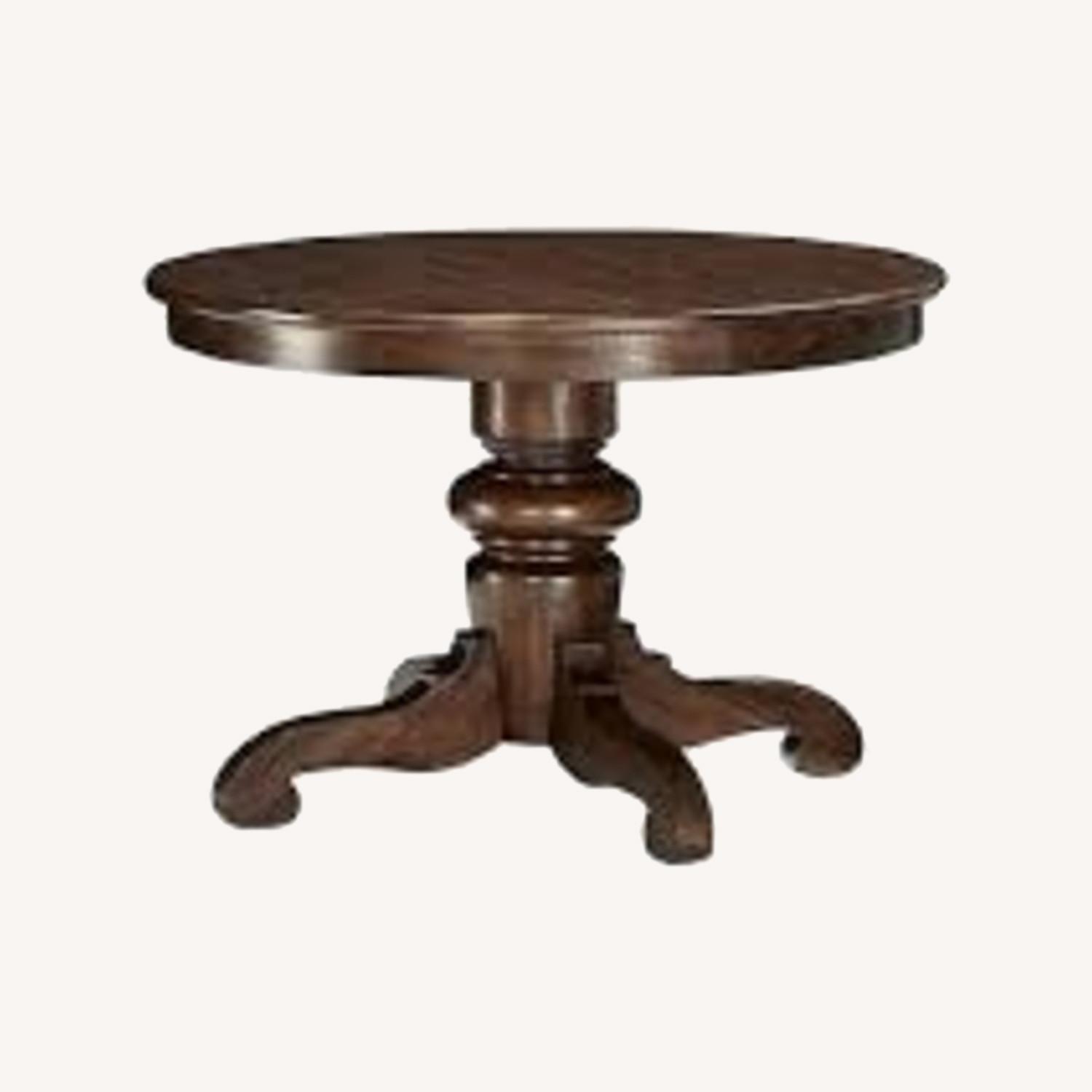 Pottery Barn Tivoli Extending Round Dining Table - image-0