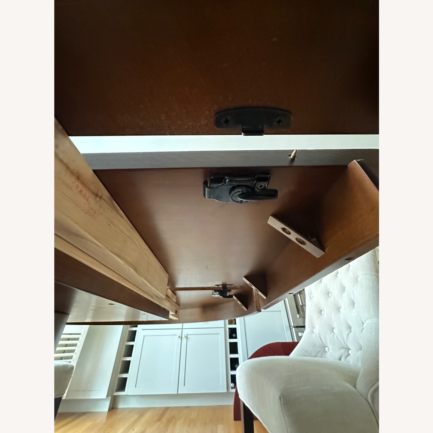 Pottery Barn Tivoli Extending Round Dining Table - image-4