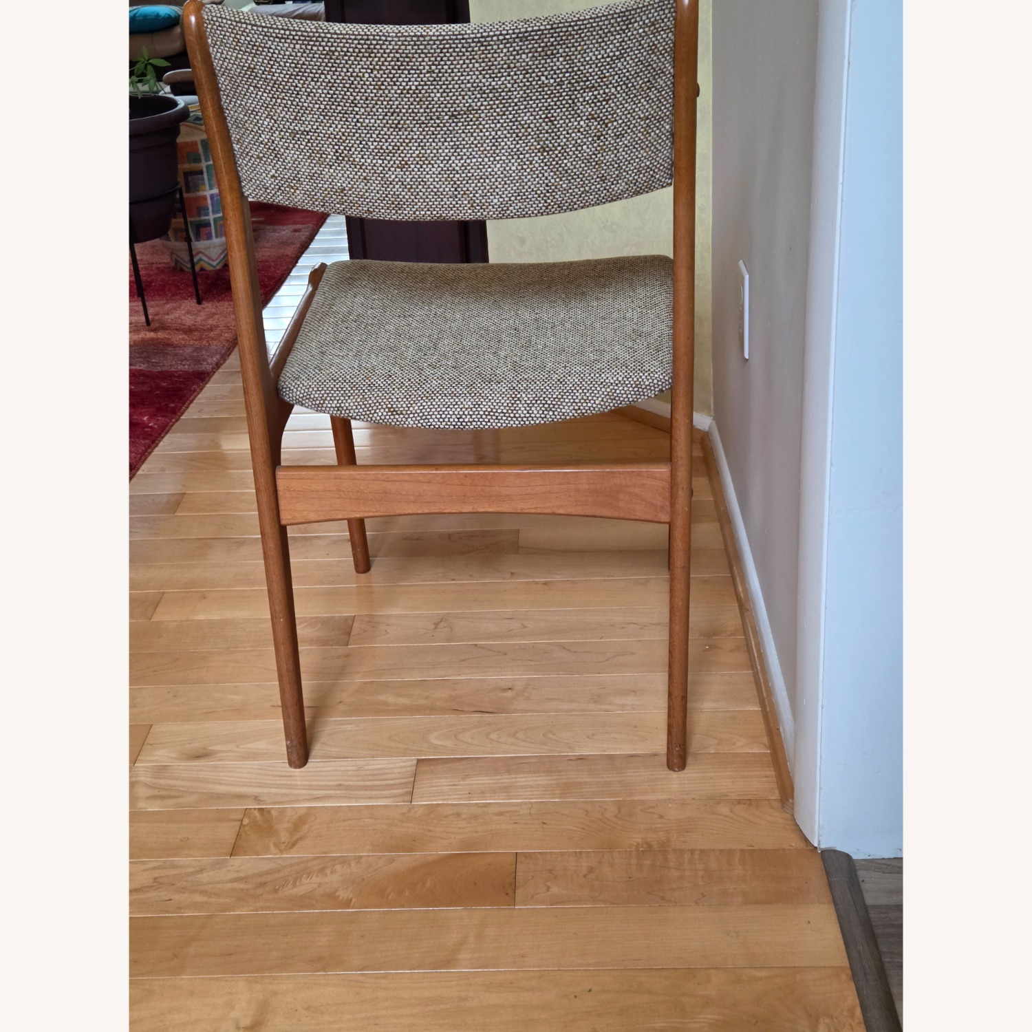 Natural Teak Dining Chairs - image-2