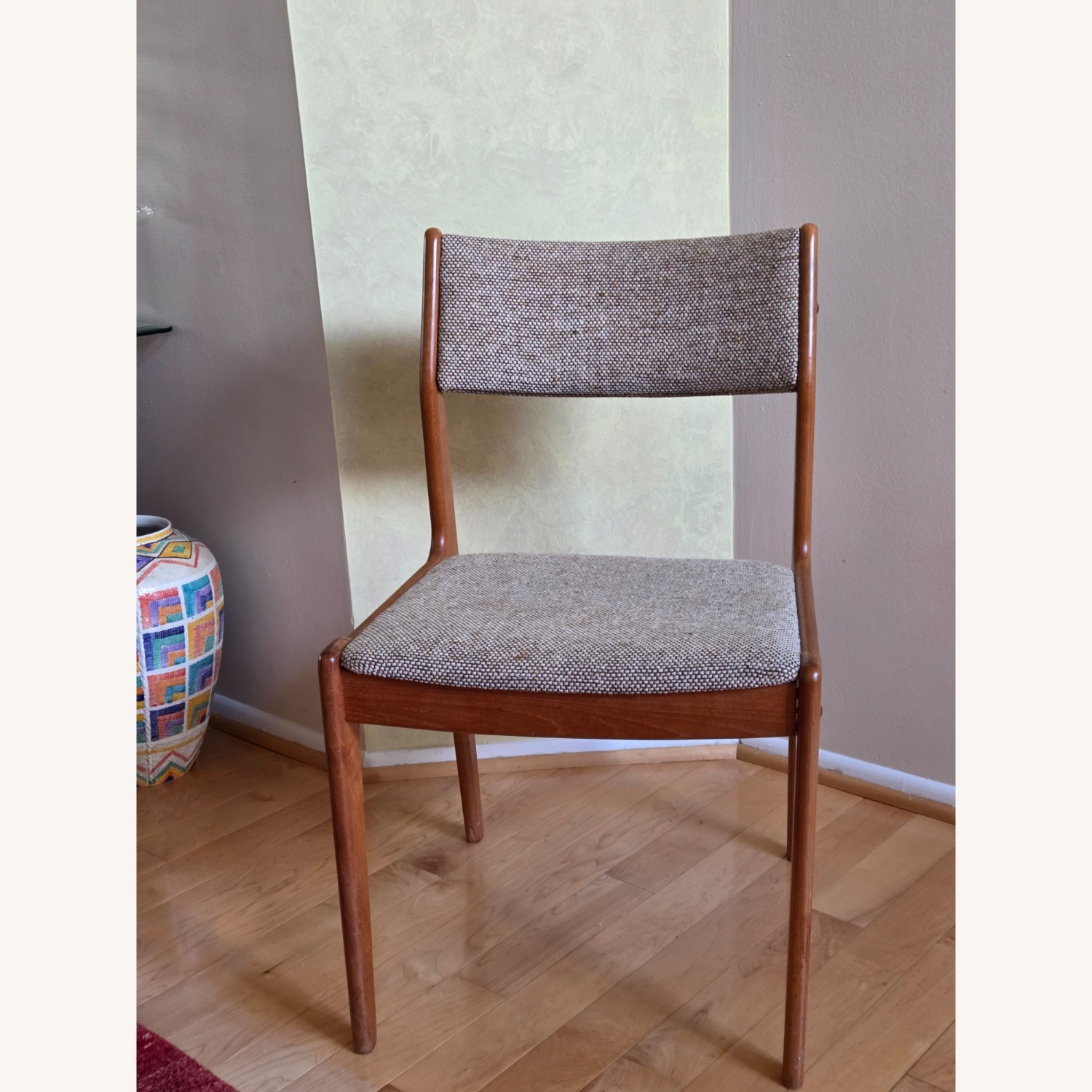 Natural Teak Dining Chairs - image-4