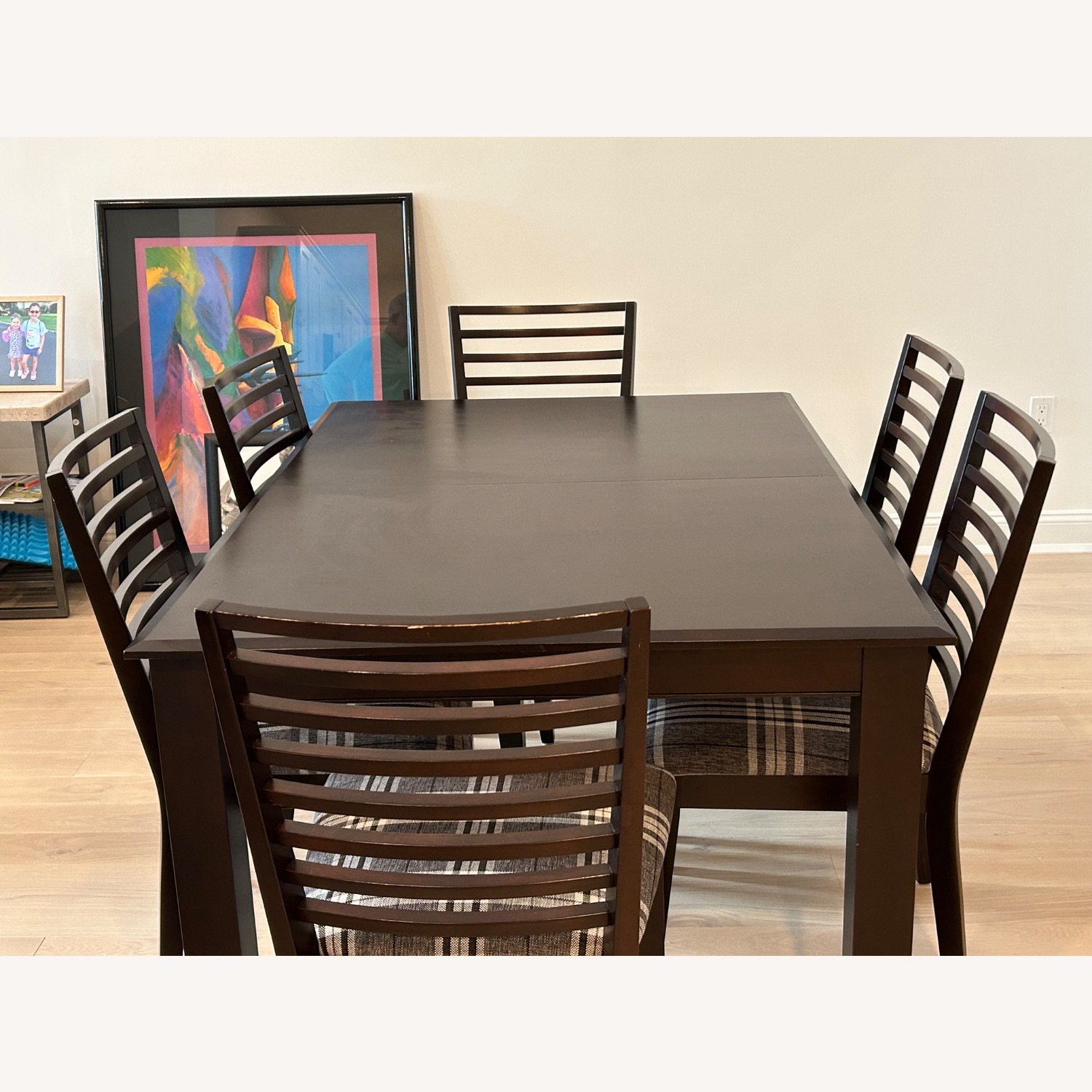 Canadel Dark Brown Wood Dining Set - image-1