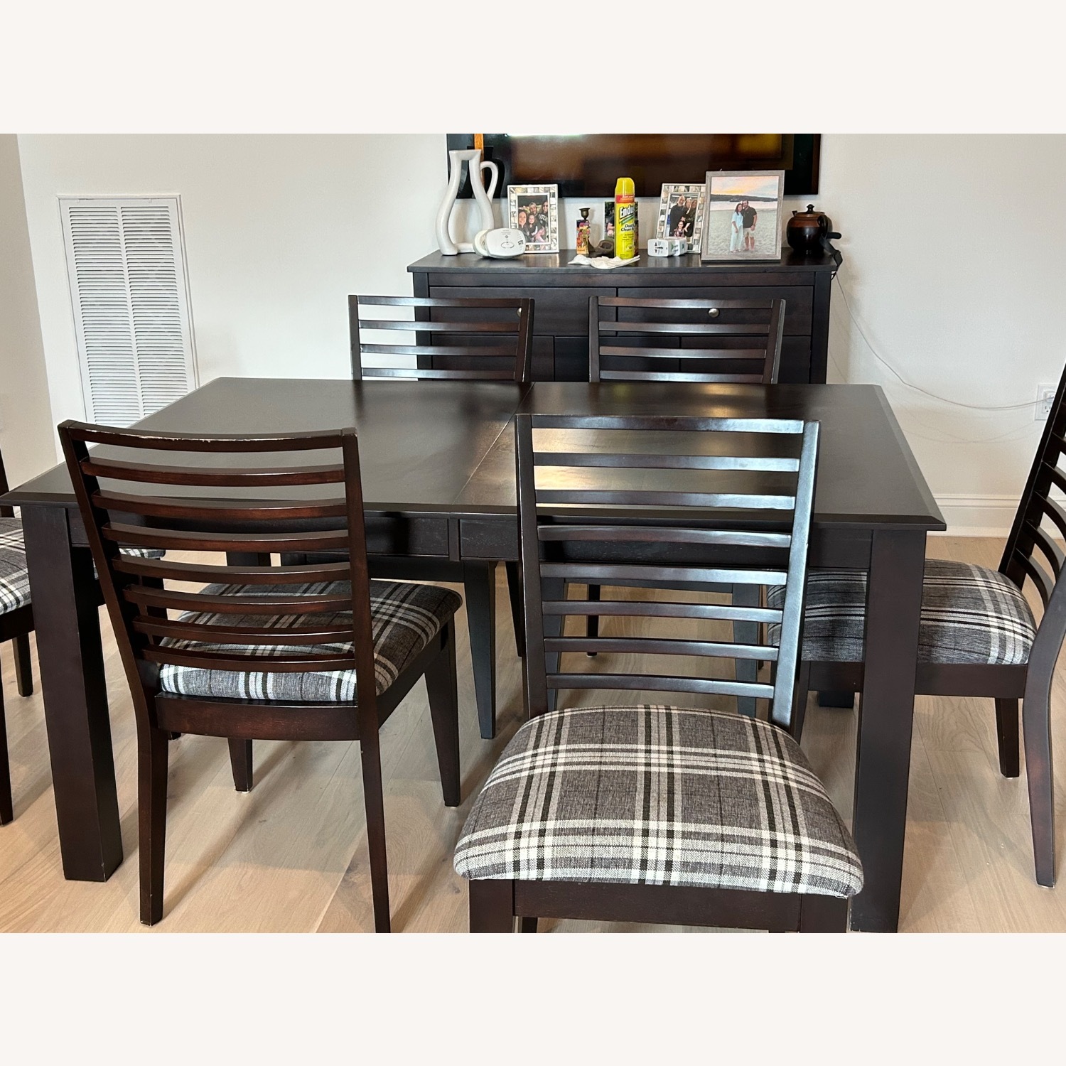 Canadel Dark Brown Wood Dining Set - image-3