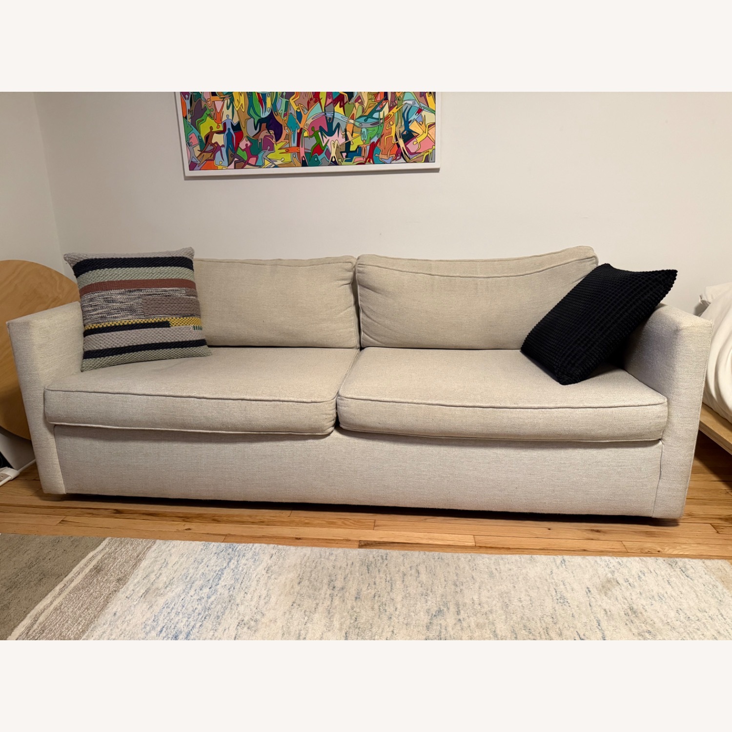 West Elm Harris Sofa - Twill, Wheat - image-1
