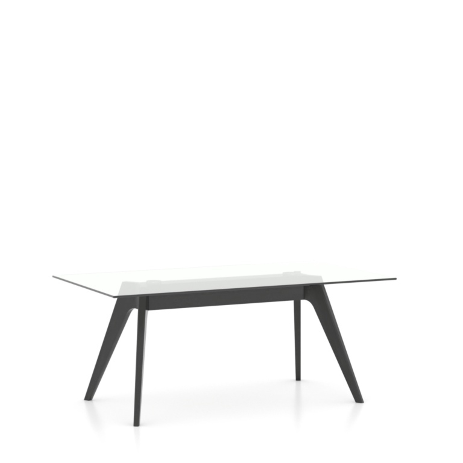 BoConcept Glass Extendable Dining Table 75-110" - image-5