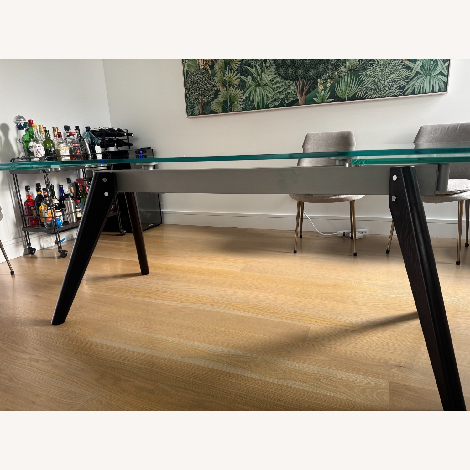 BoConcept Glass Extendable Dining Table 75-110" - image-3