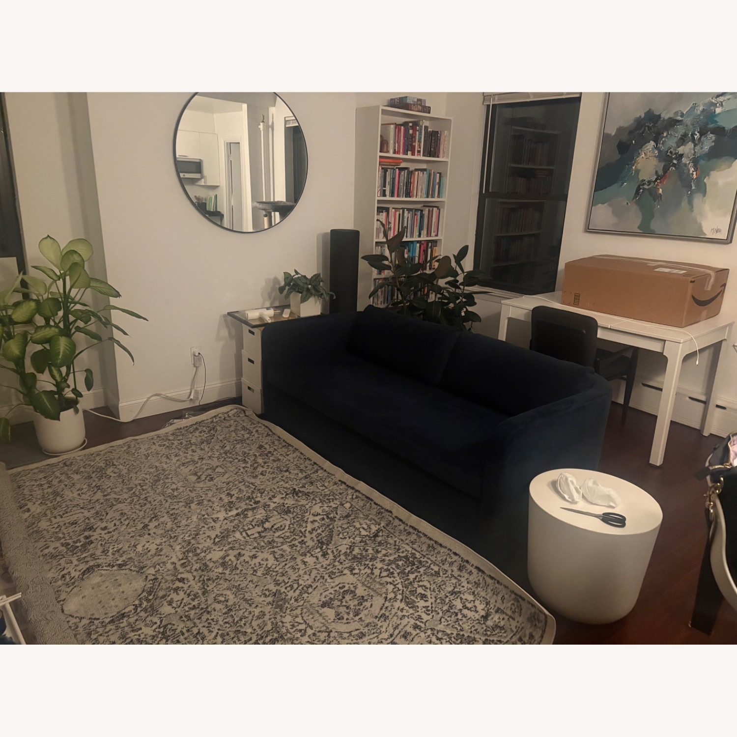 Rugs USA Light Gray Fabric Area Rug 8' x 8' - image-7