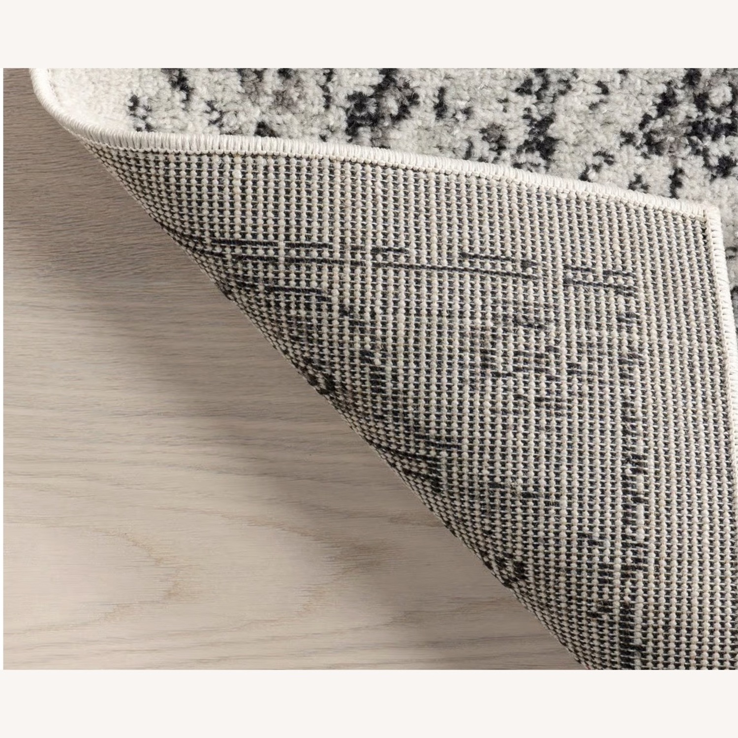 Rugs USA Light Gray Fabric Area Rug 8' x 8' - image-1