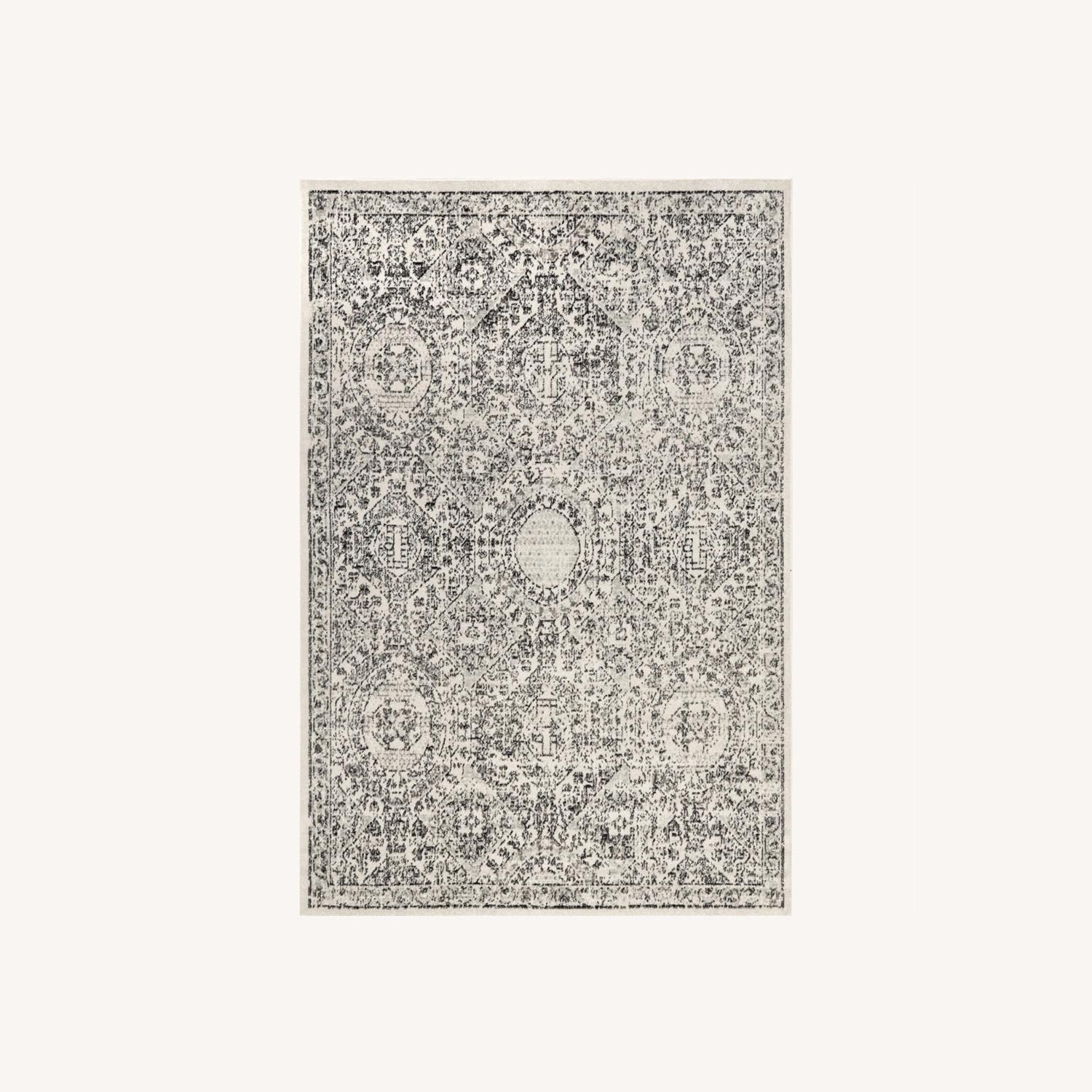 Rugs USA Light Gray Fabric Area Rug 8' x 8' - image-0