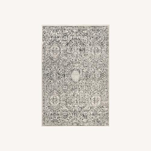 Used Rugs USA Light Gray Fabric Area Rug 8' x 8' for sale on AptDeco