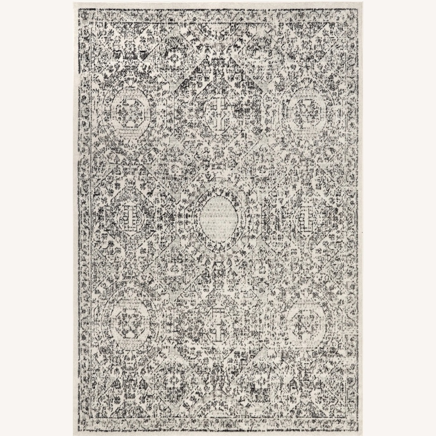 Rugs USA Light Gray Fabric Area Rug 8' x 8' - image-4
