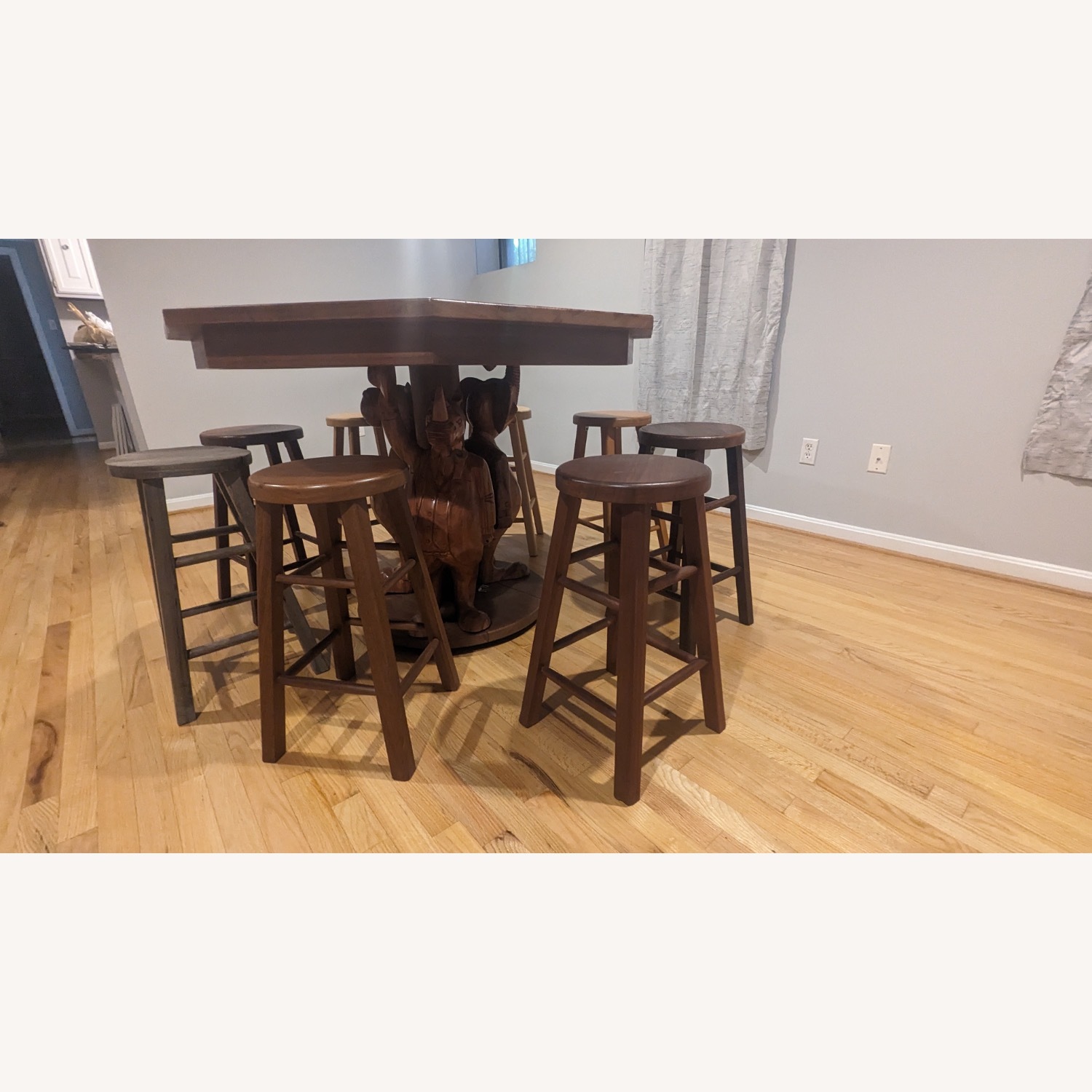 Dark Brown Play Table - image-6