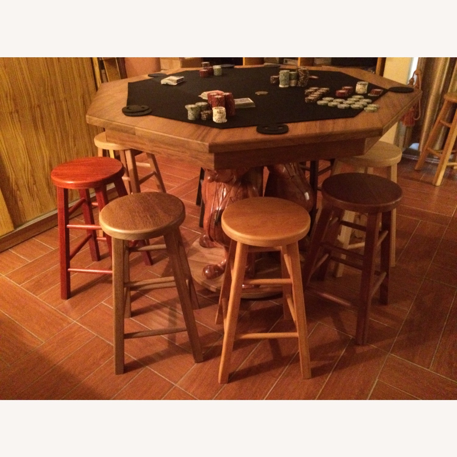 Dark Brown Play Table - image-12