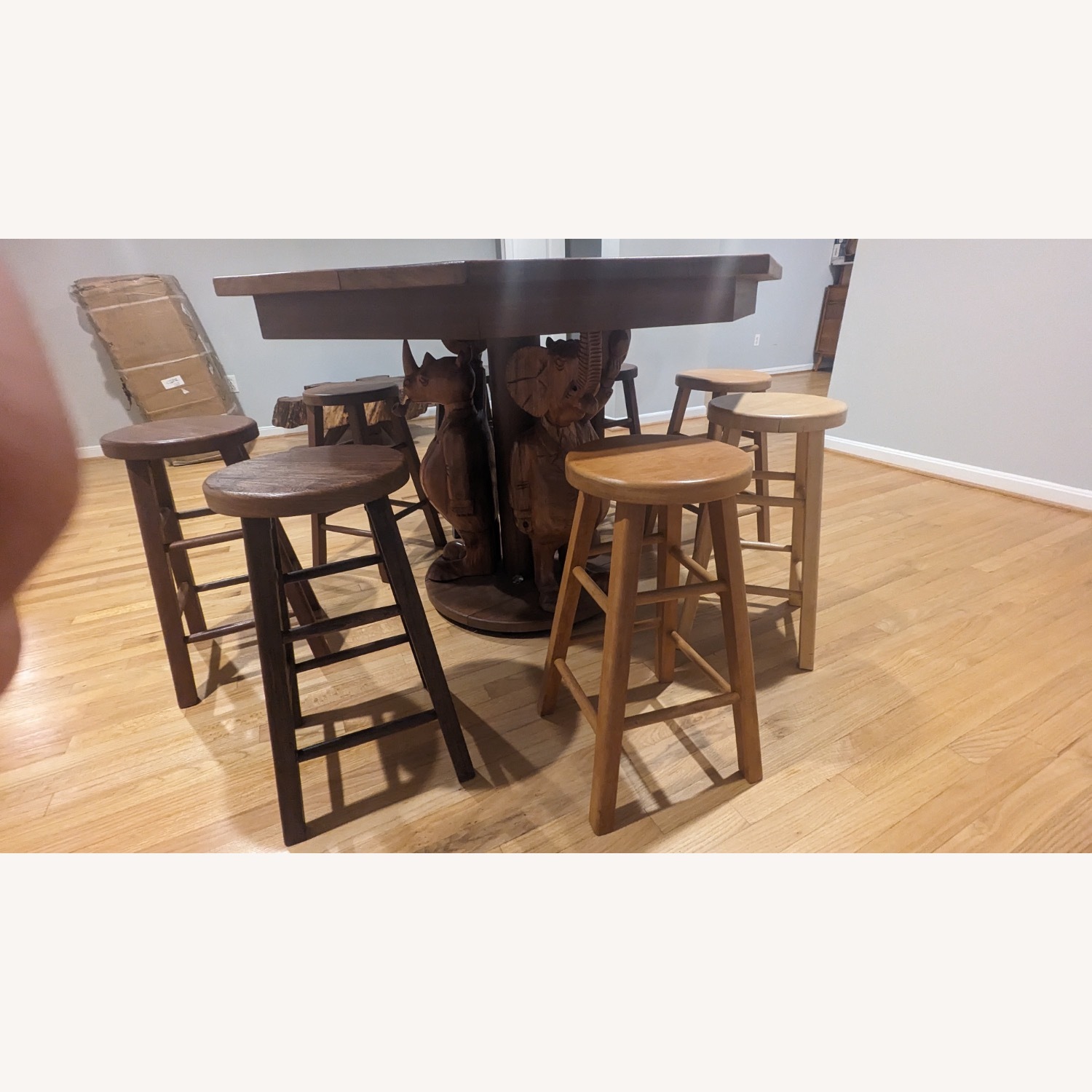 Dark Brown Play Table - image-8