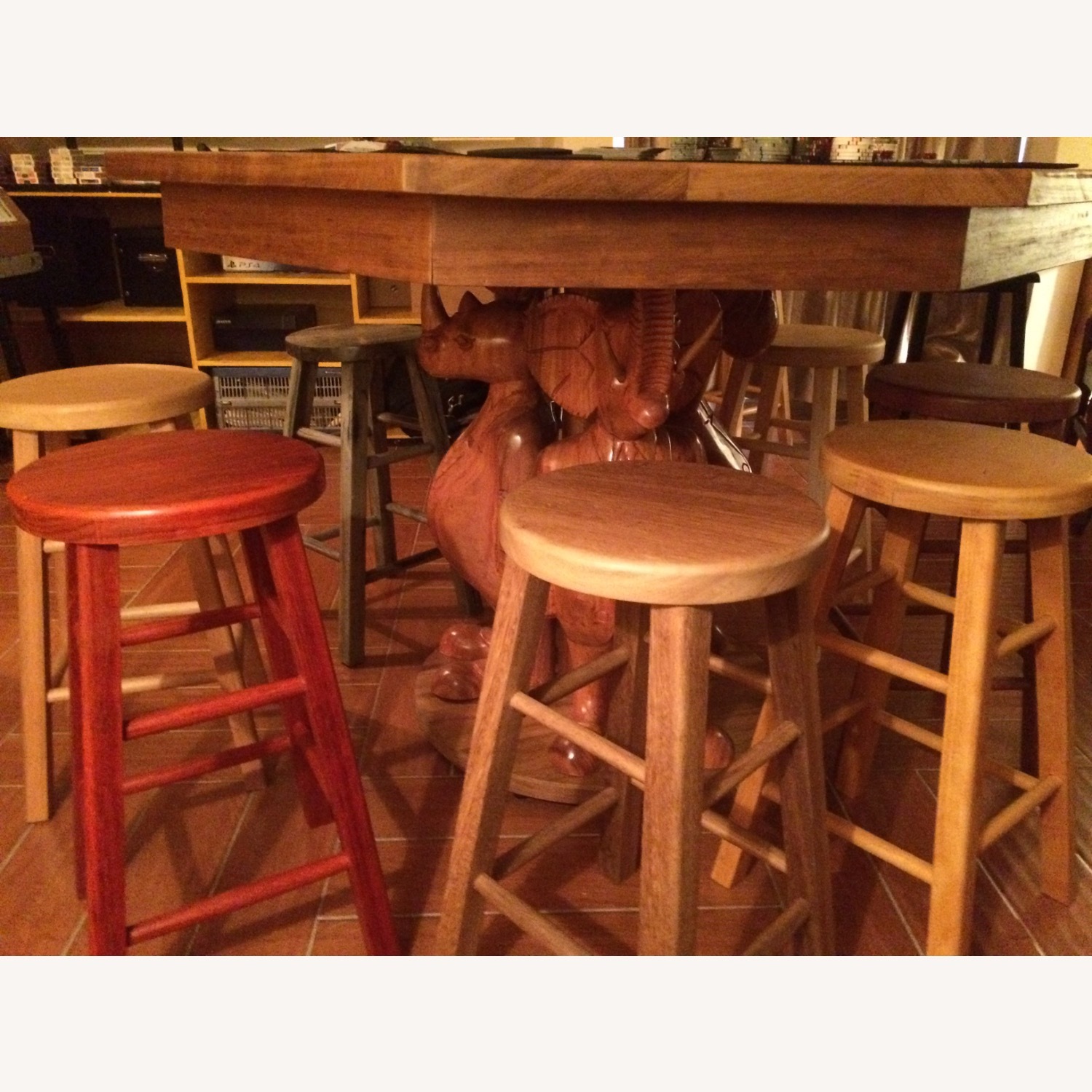 Dark Brown Play Table - image-11