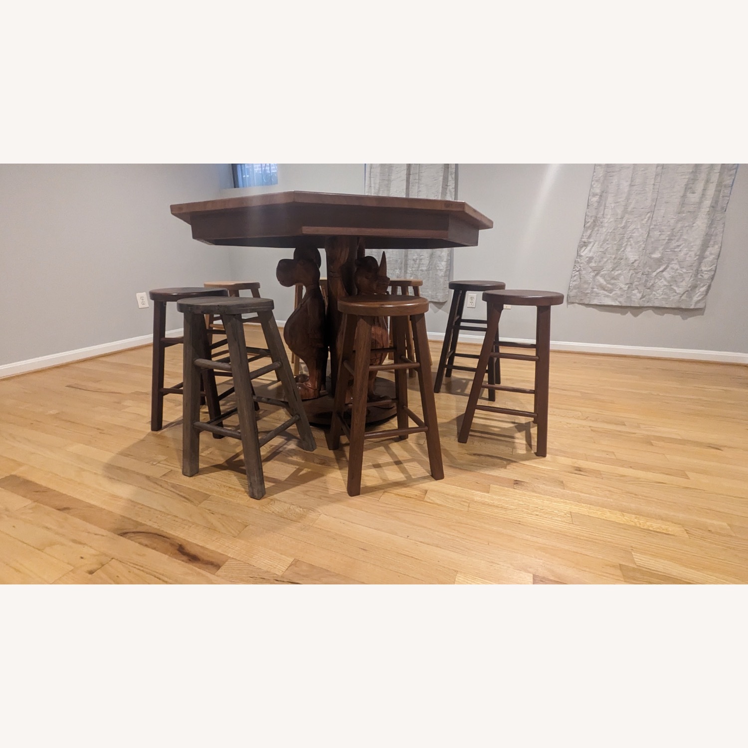 Dark Brown Play Table - image-5
