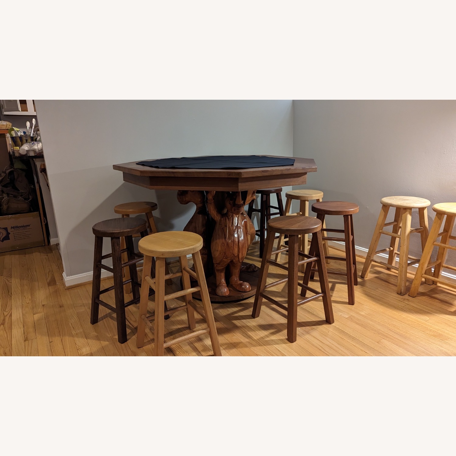 Dark Brown Play Table - image-9