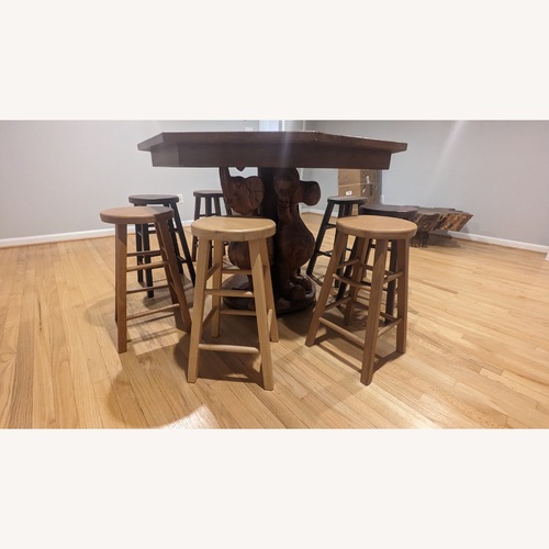 Used Dark Brown Play Table for sale on AptDeco