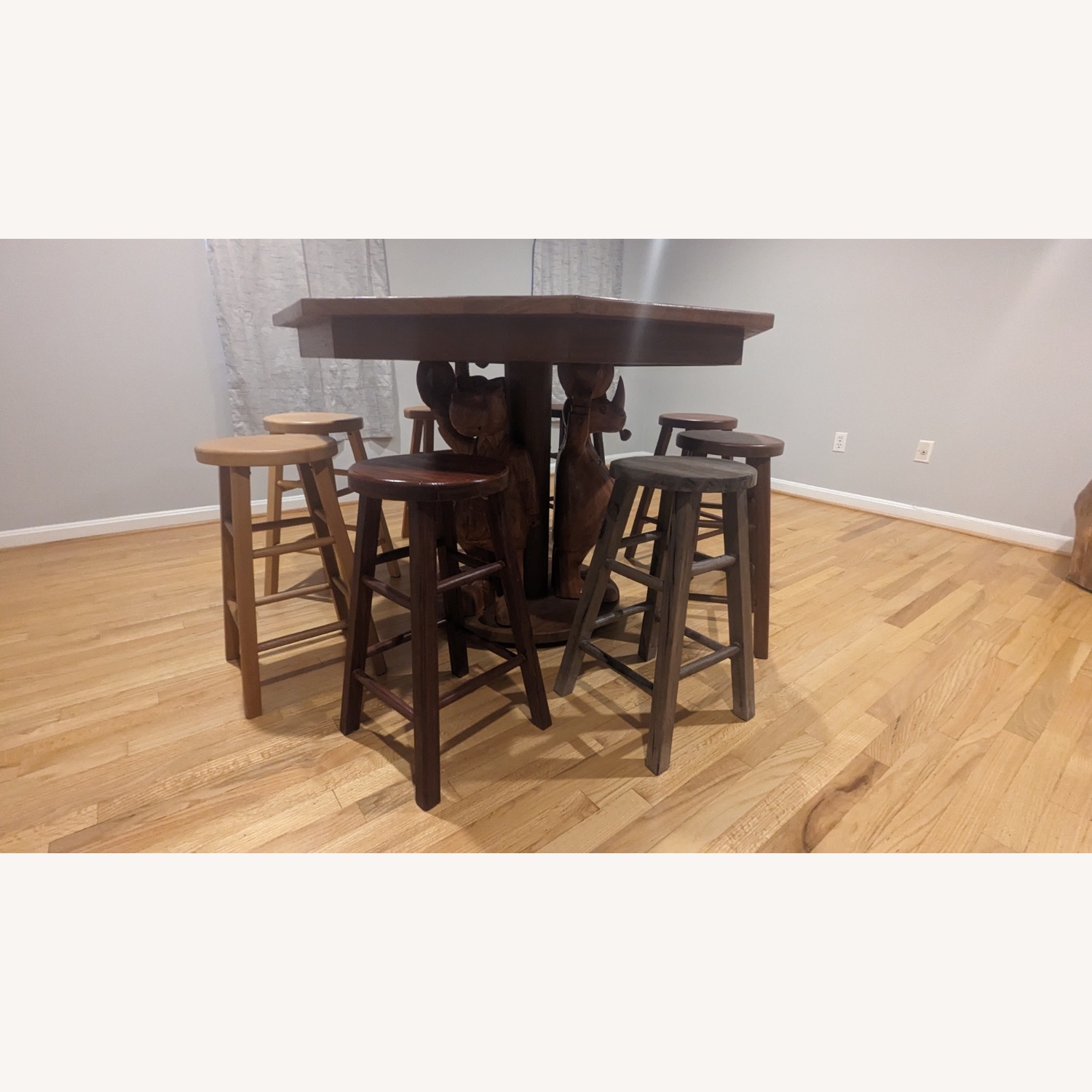 Dark Brown Play Table - image-7