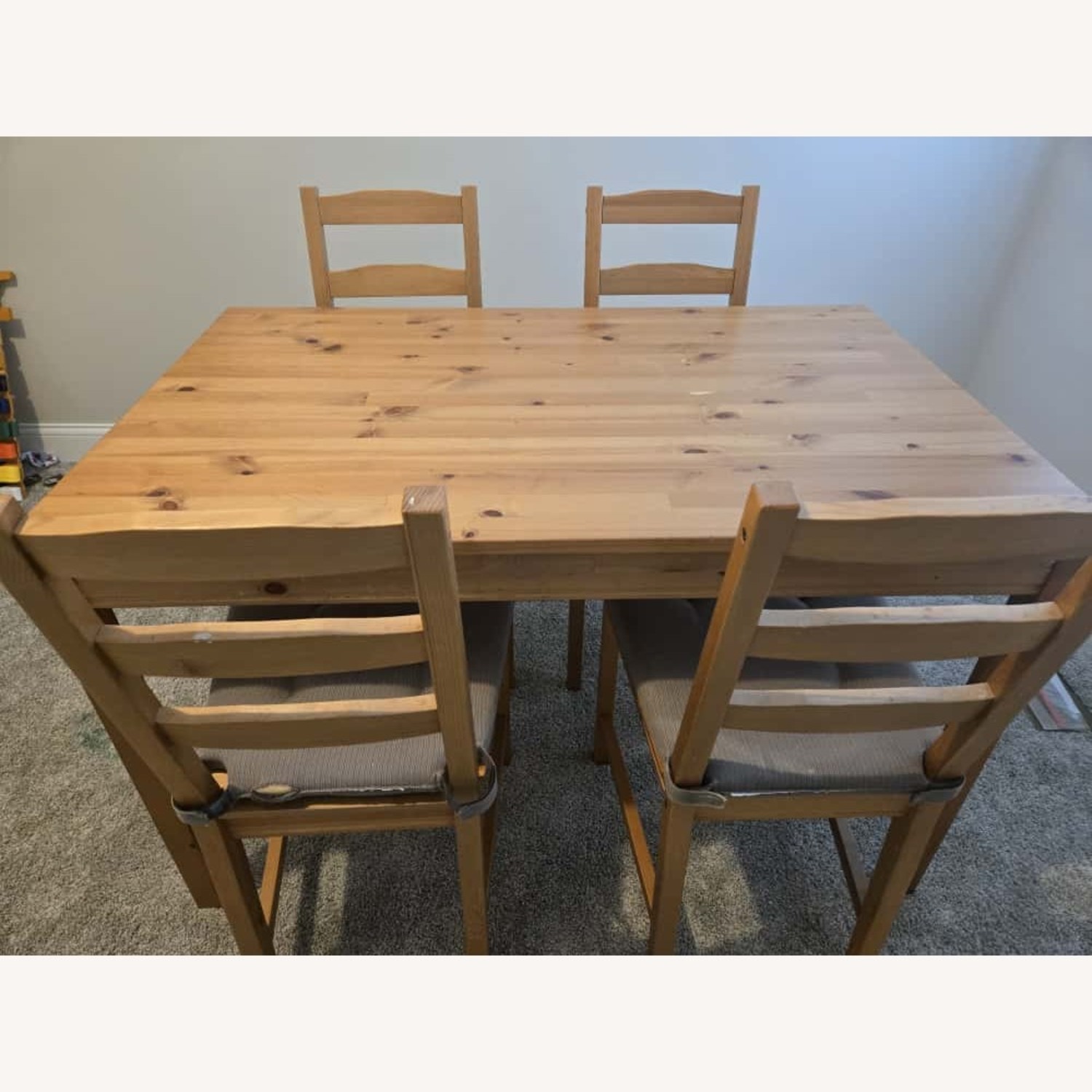 IKEA JOKKMOKK Dining Set - 4 Chairs With Pads - image-2