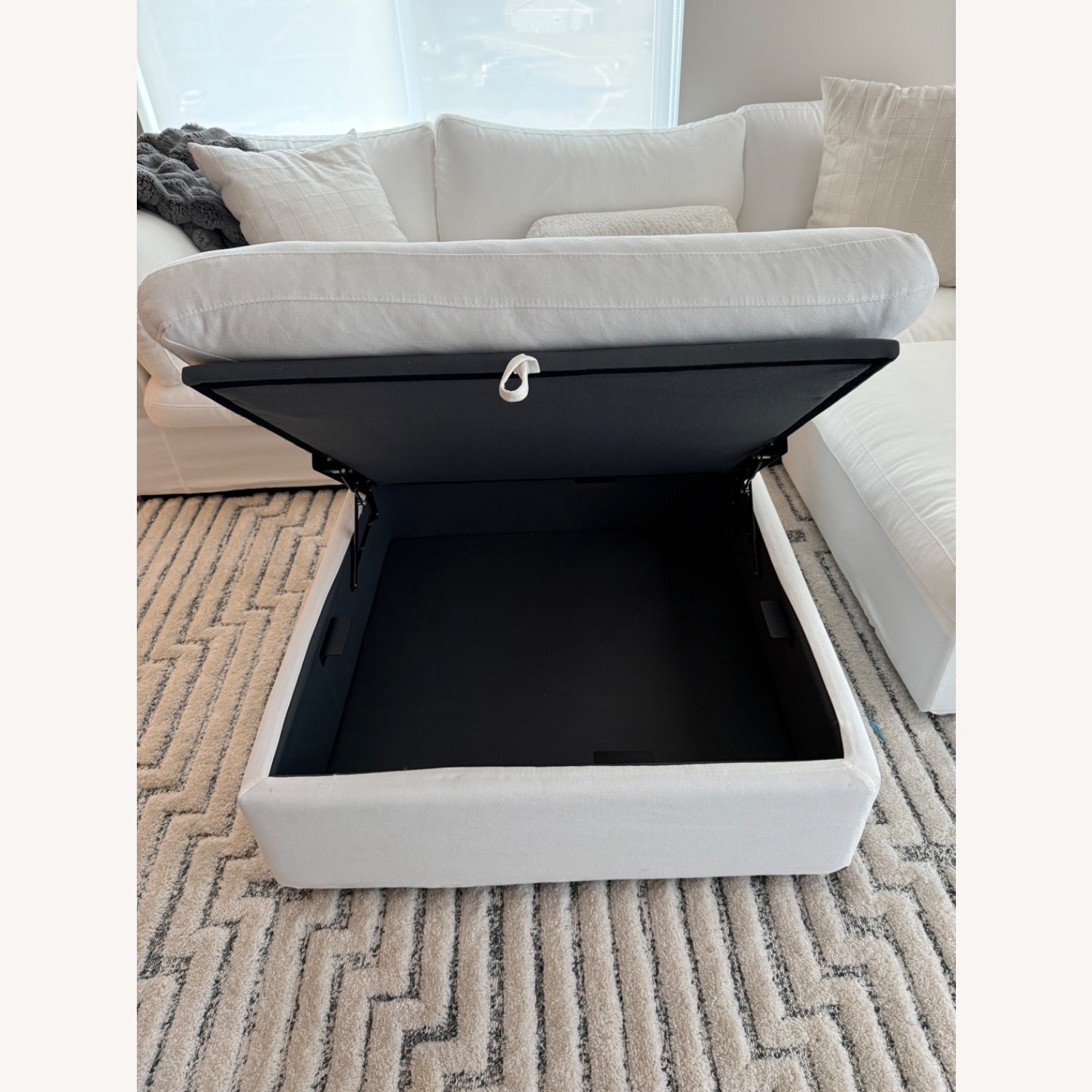 Wayfair White Fabric 3+ Piece Sectional - image-2