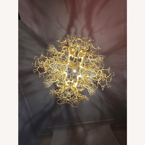Used HildenDiaz "Forms In Nature" White Ceiling Lamp for sale on AptDeco