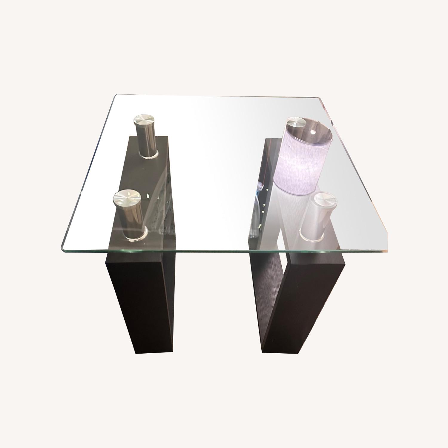 Dark Brown Coffee Table - image-0