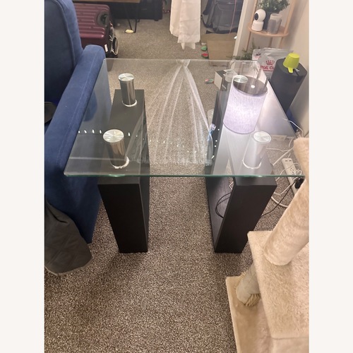 Used Dark Brown Coffee Table for sale on AptDeco