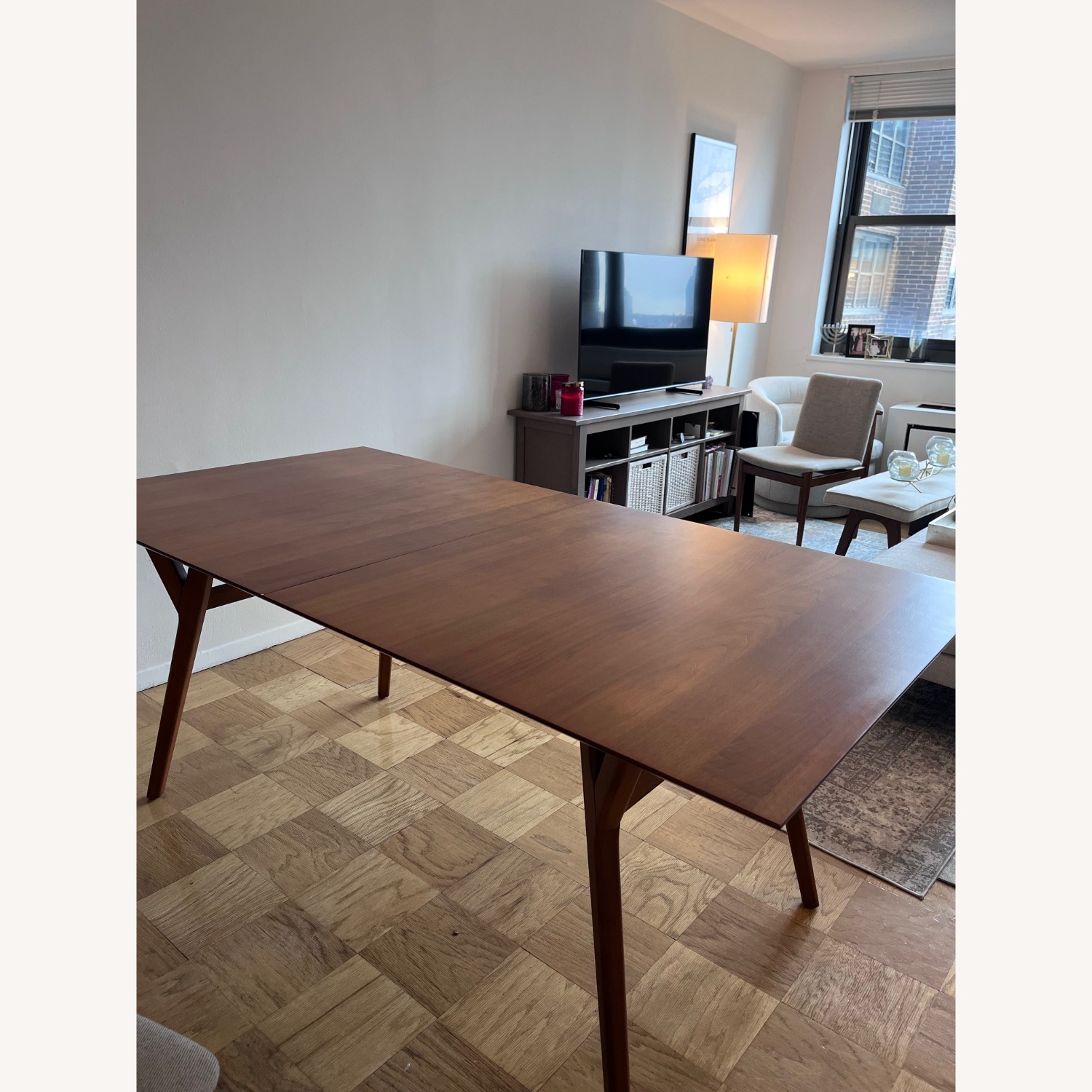 West Elm Mid-Century Wood Dining Table - image-2