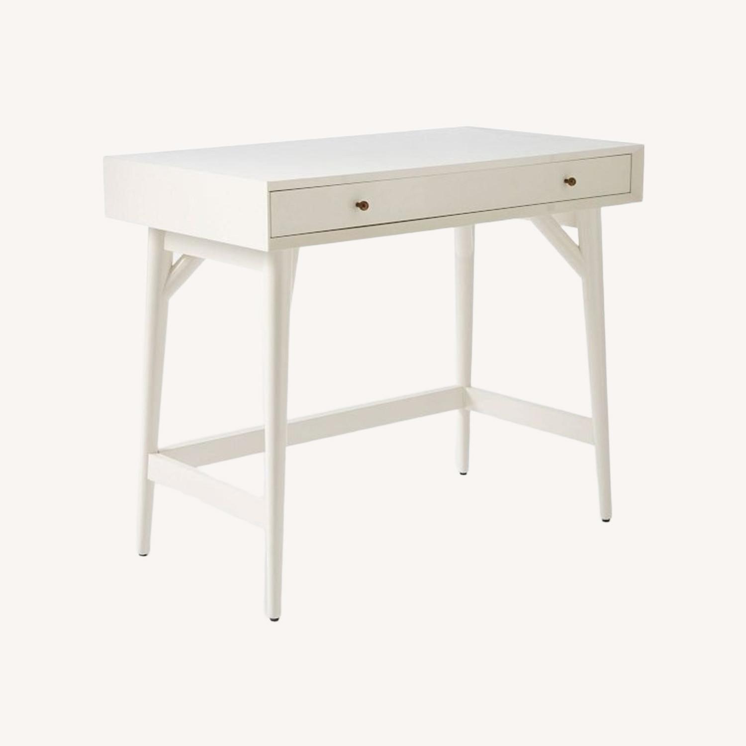 West Elm Mid-Century Wood Desk - image-0
