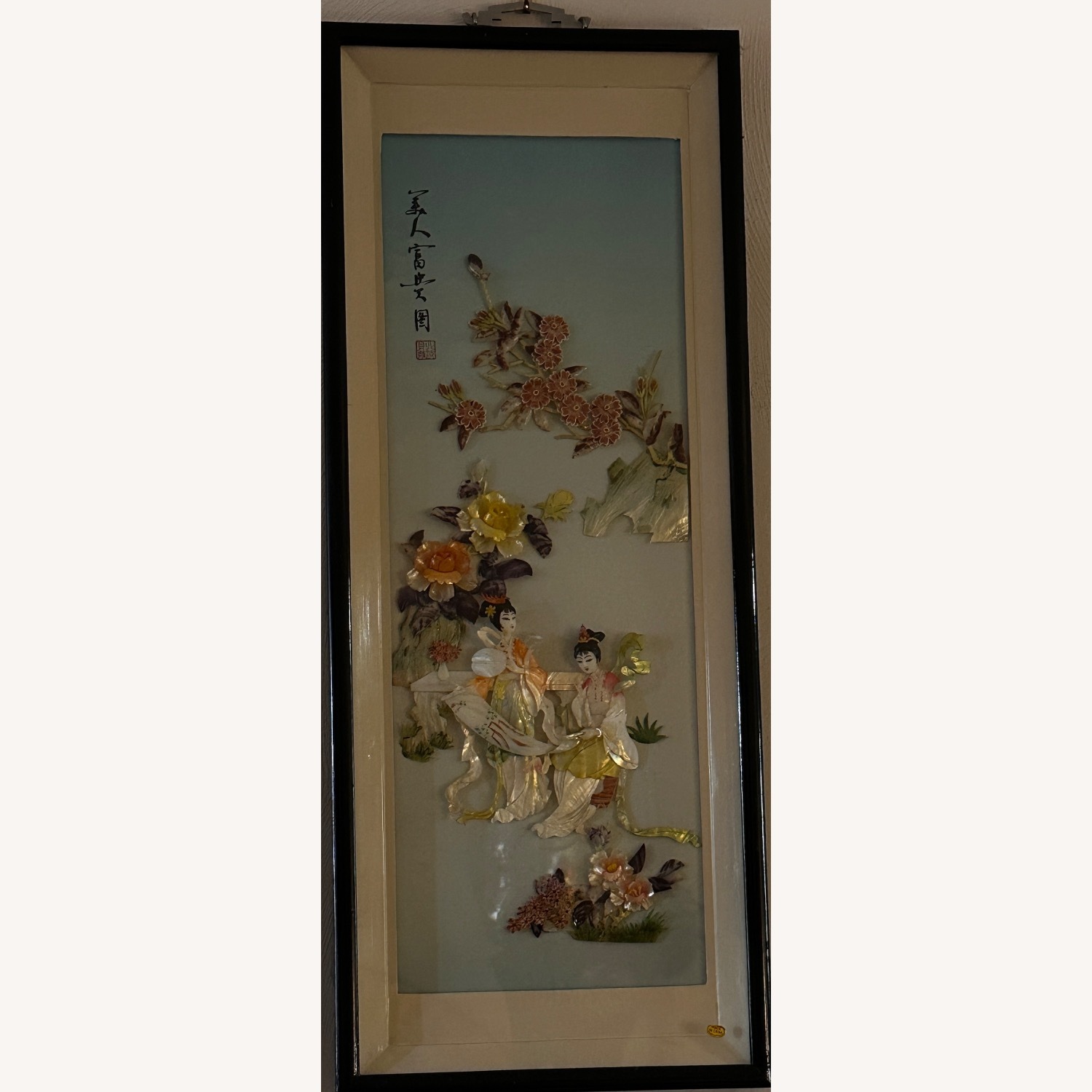 Vintage Mother of Pearl Wall Decor - image-4