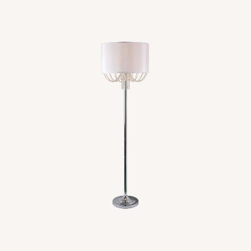 Used Raymour & Flanigan Chandelier Floor Lamp for sale on AptDeco