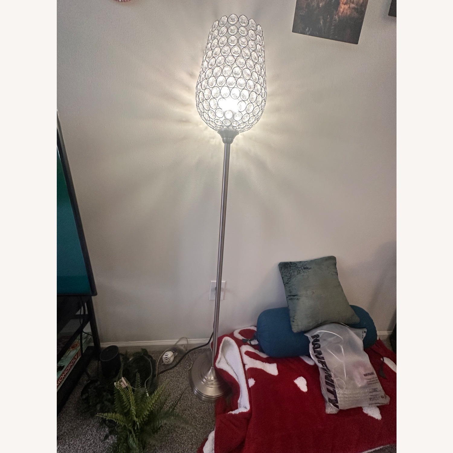 Vintage/Antique Floor Lamp - image-1